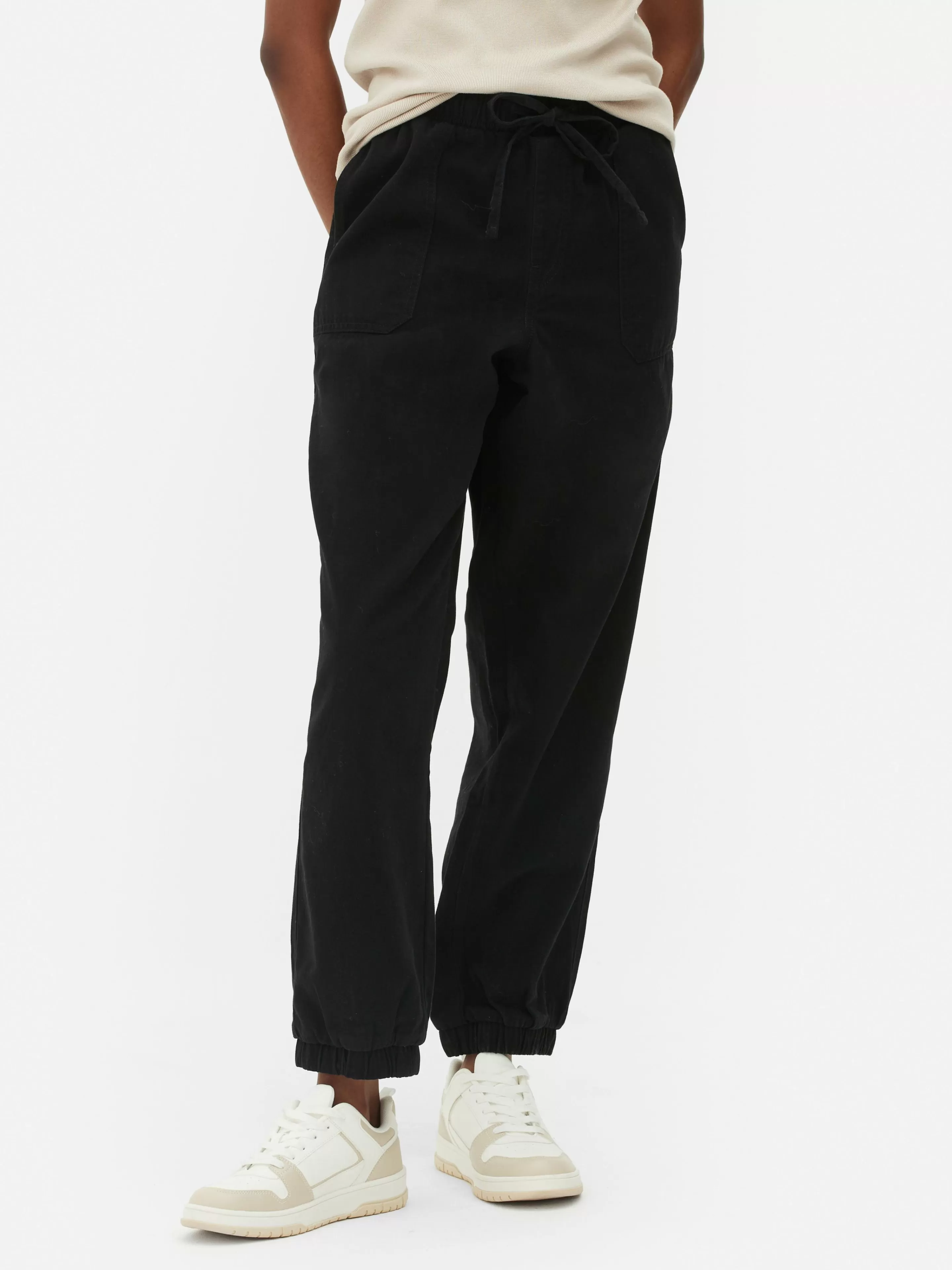 Bas De Jogging En Denim Avec Cordon De Serrage-Primark Cheap