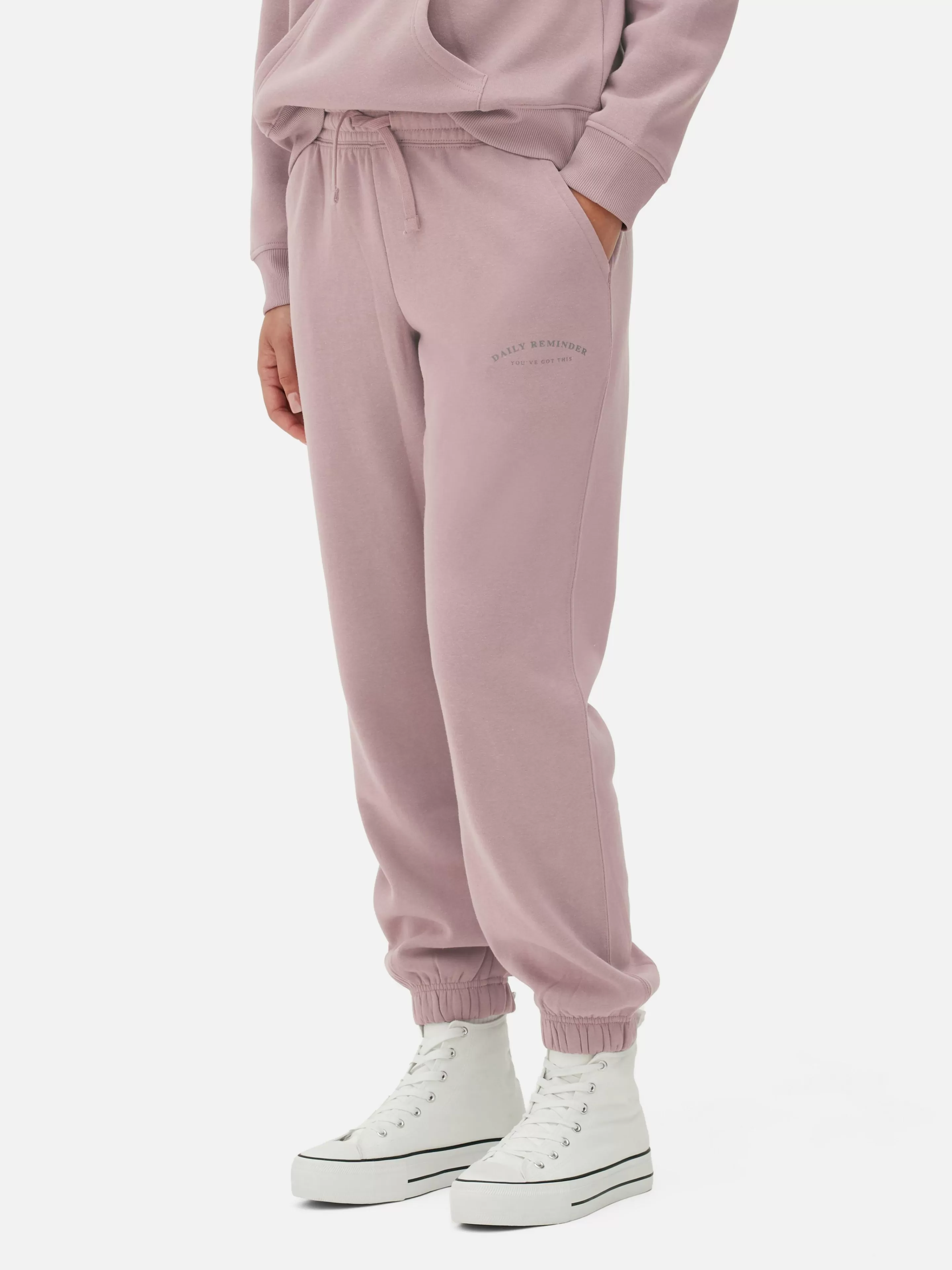 Bas De Jogging Graphique Avec Cordon De Serrage à Coordonner-Primark New