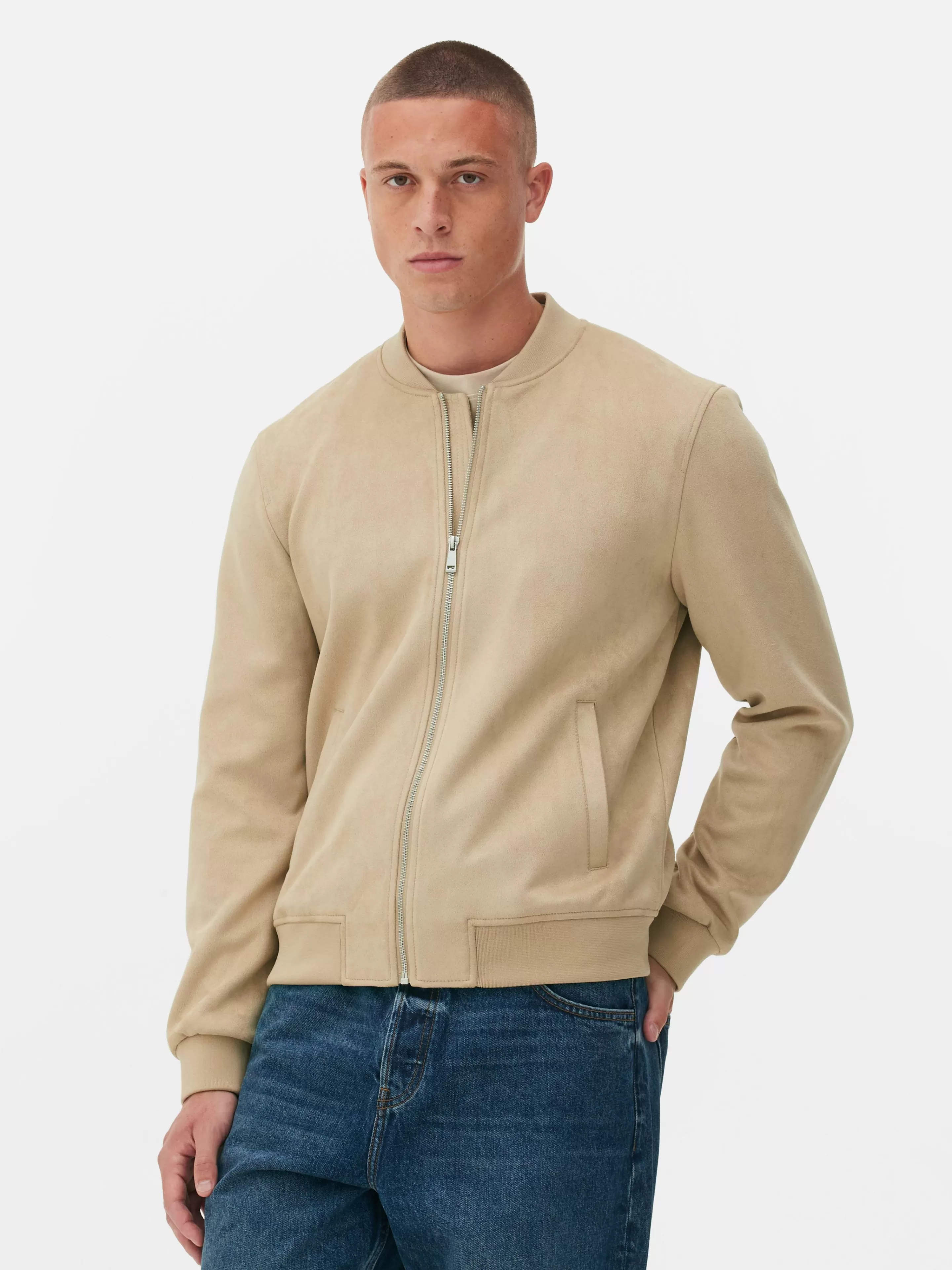 Blouson Bomber En Suédine-Primark Cheap