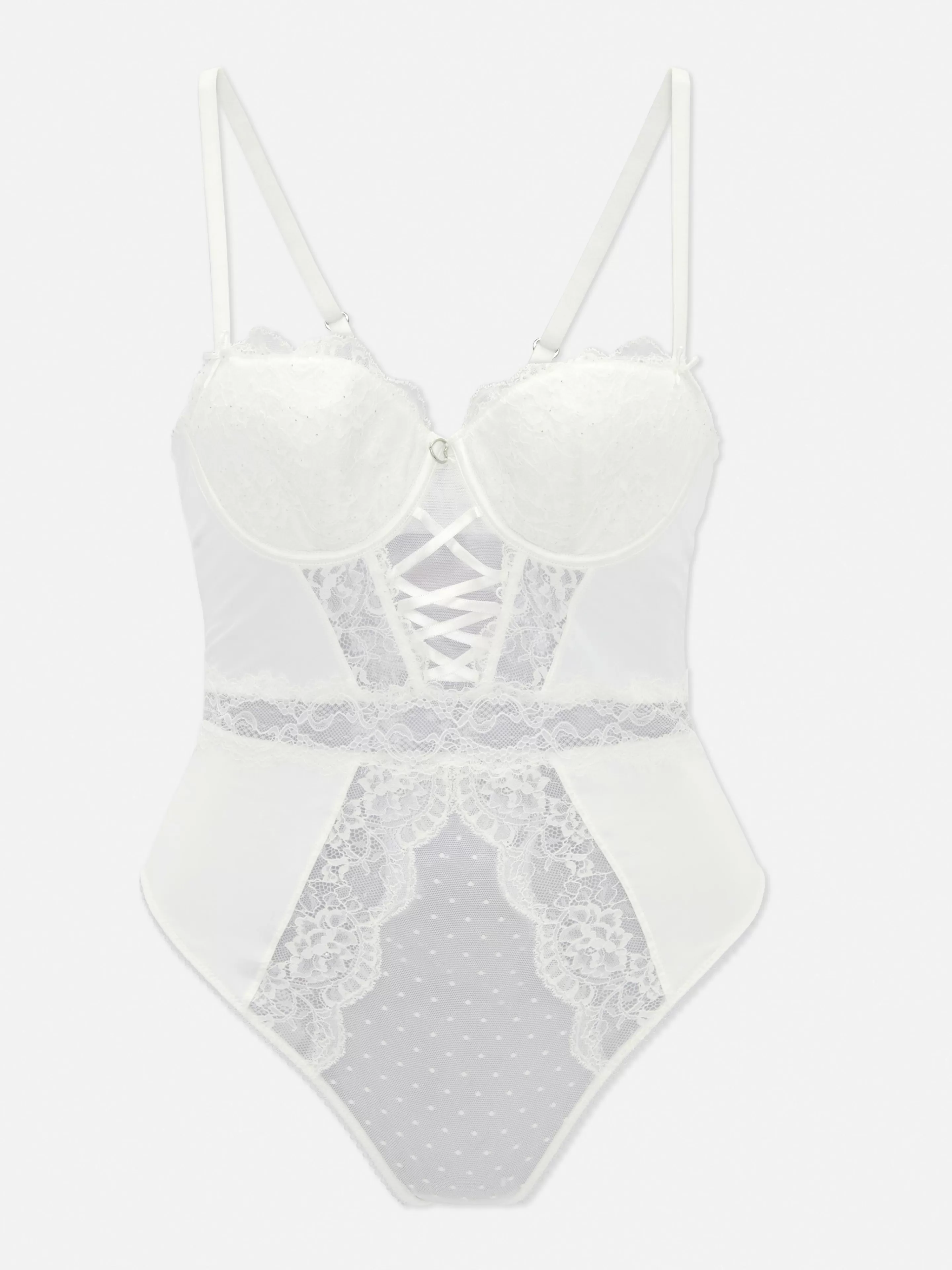 Body De Mariée En Dentelle à Bonnets Rembourrés-Primark Best