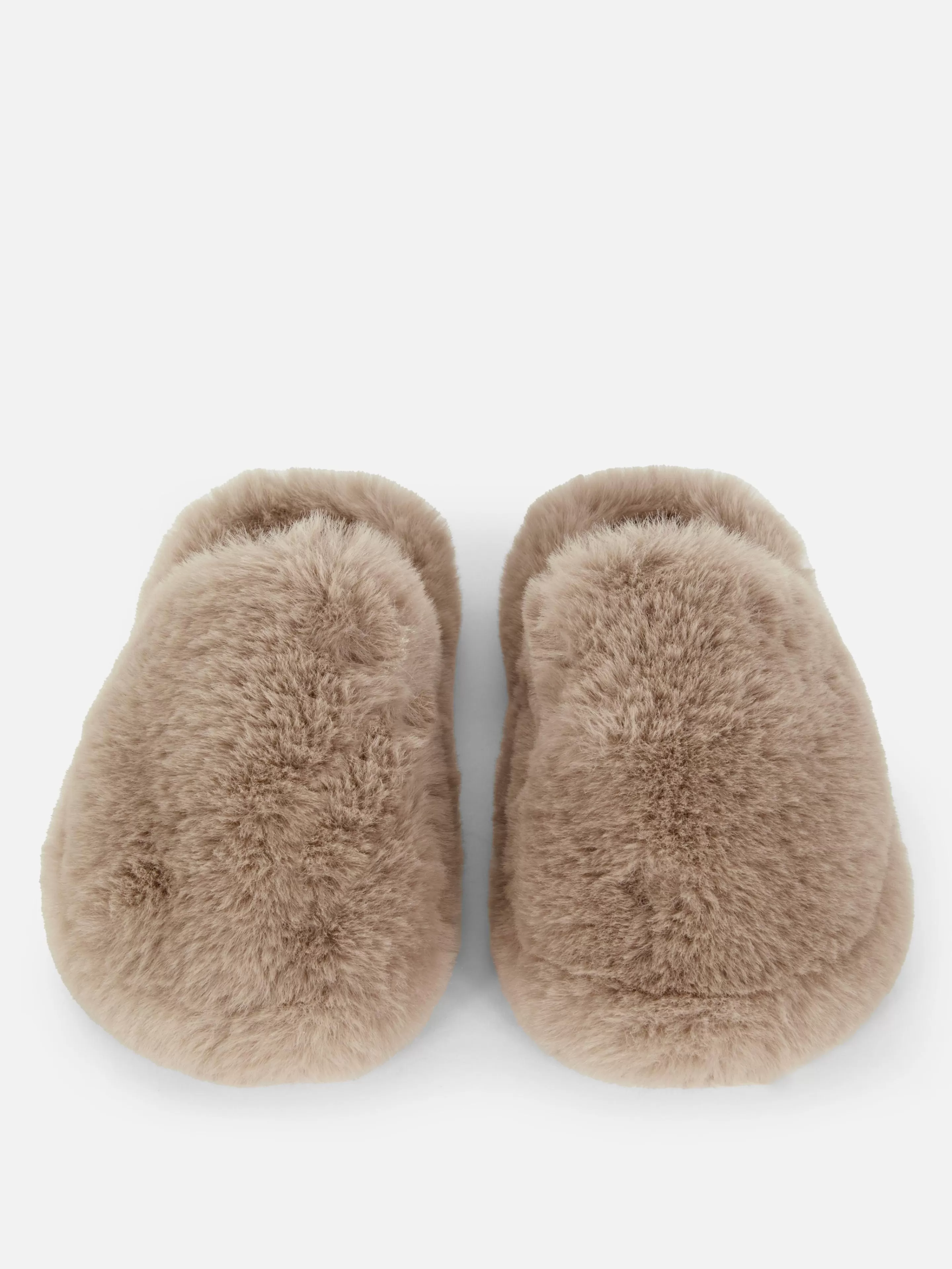 Chaussons En Fausse Fourrure-Primark New