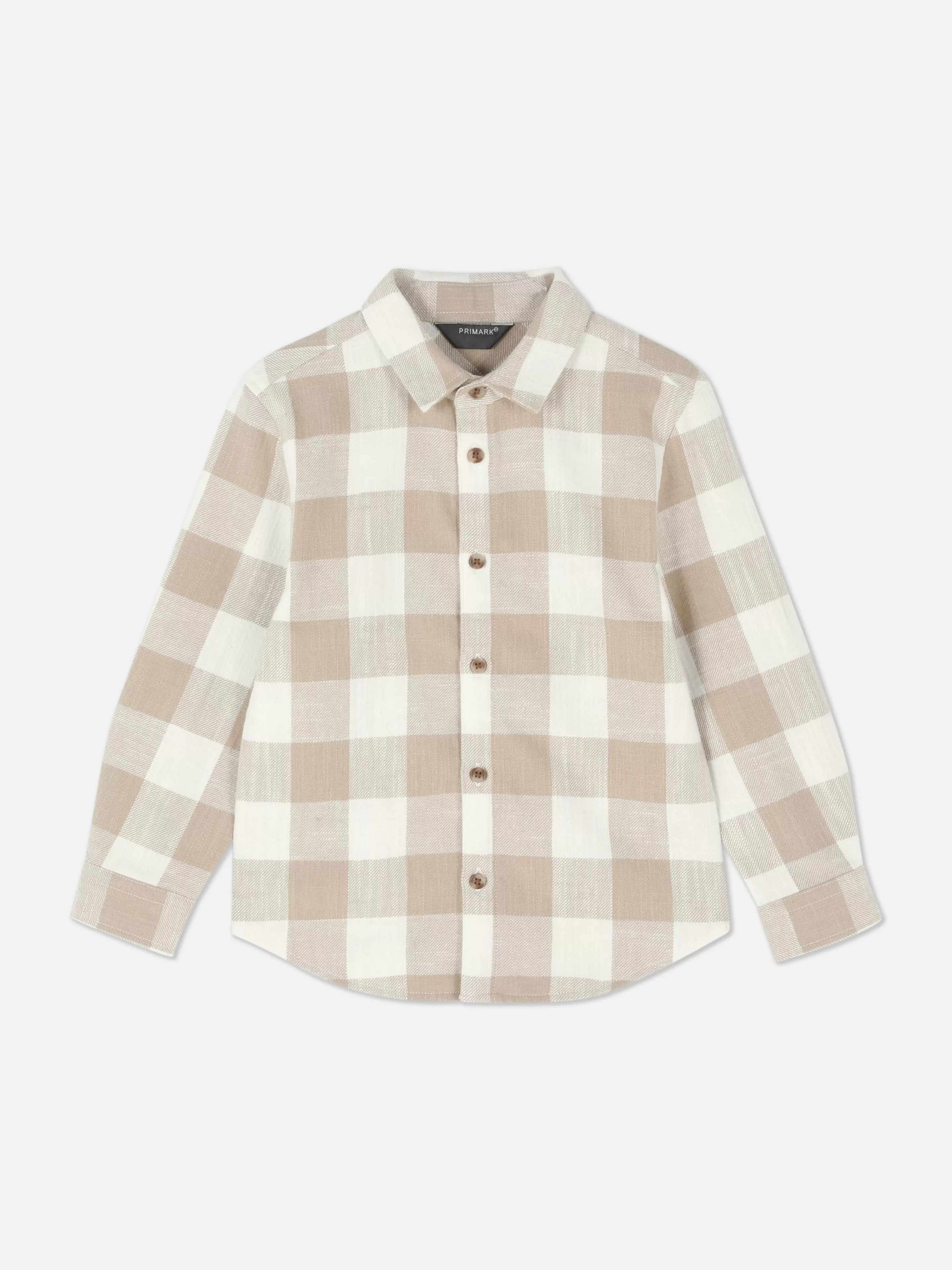 Chemise à Manches Longues à Carreaux-Primark Cheap