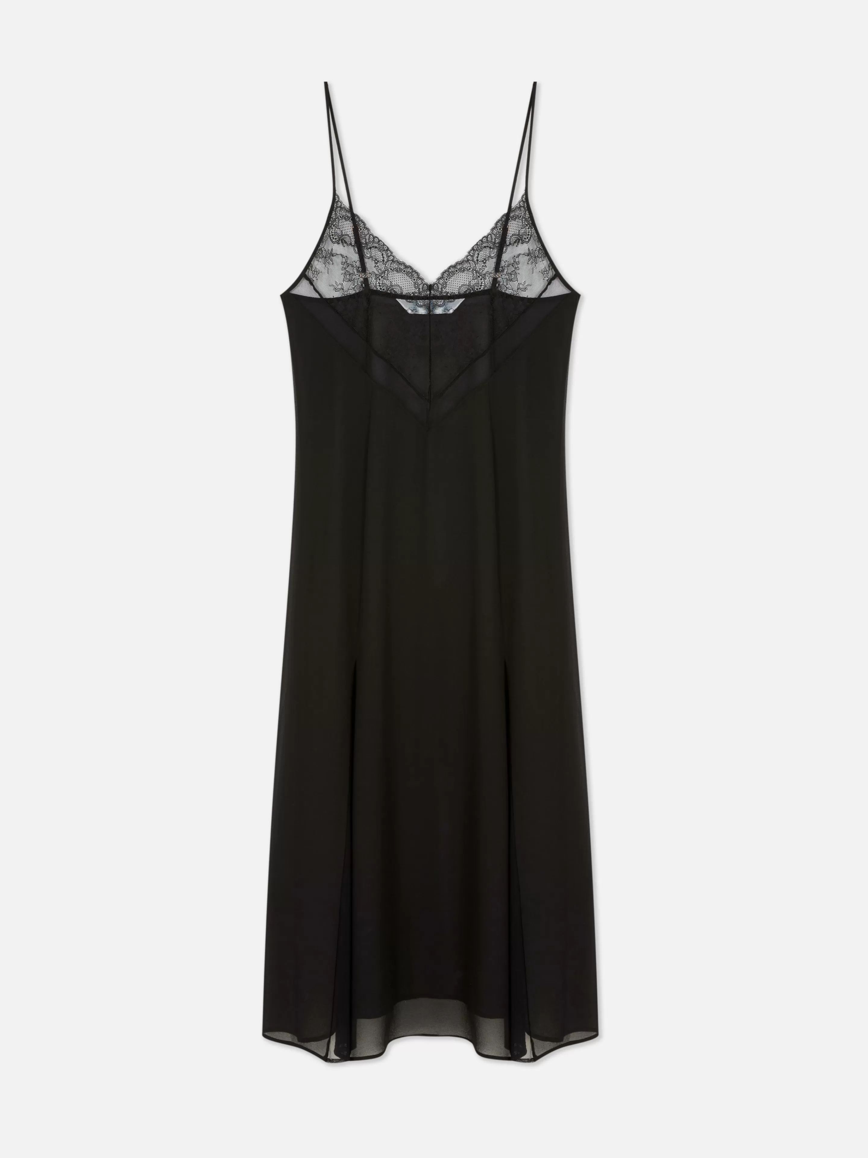 Chemise De Nuit En Maille Et Dentelle-Primark Online