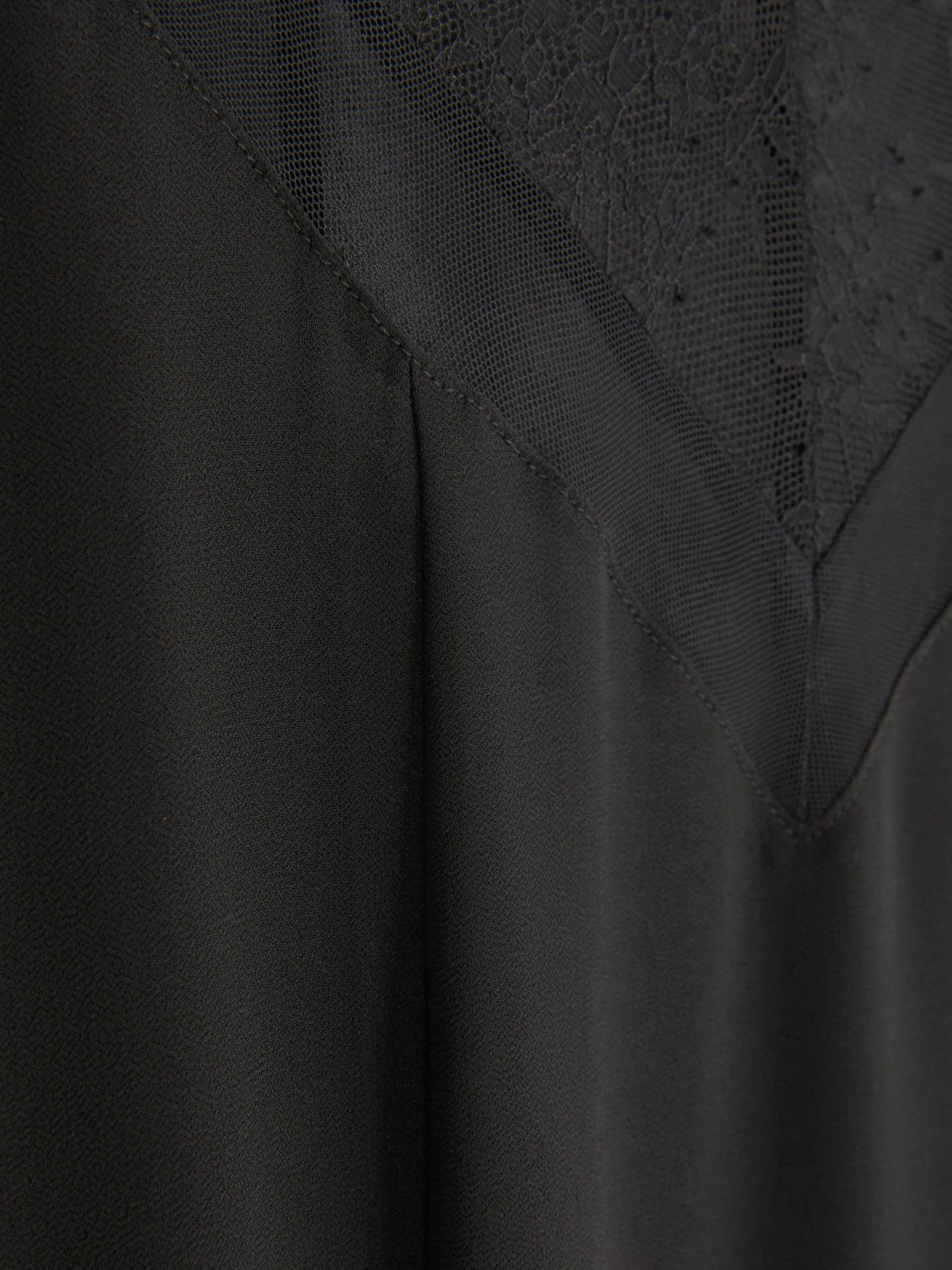 Chemise De Nuit En Maille Et Dentelle-Primark Online