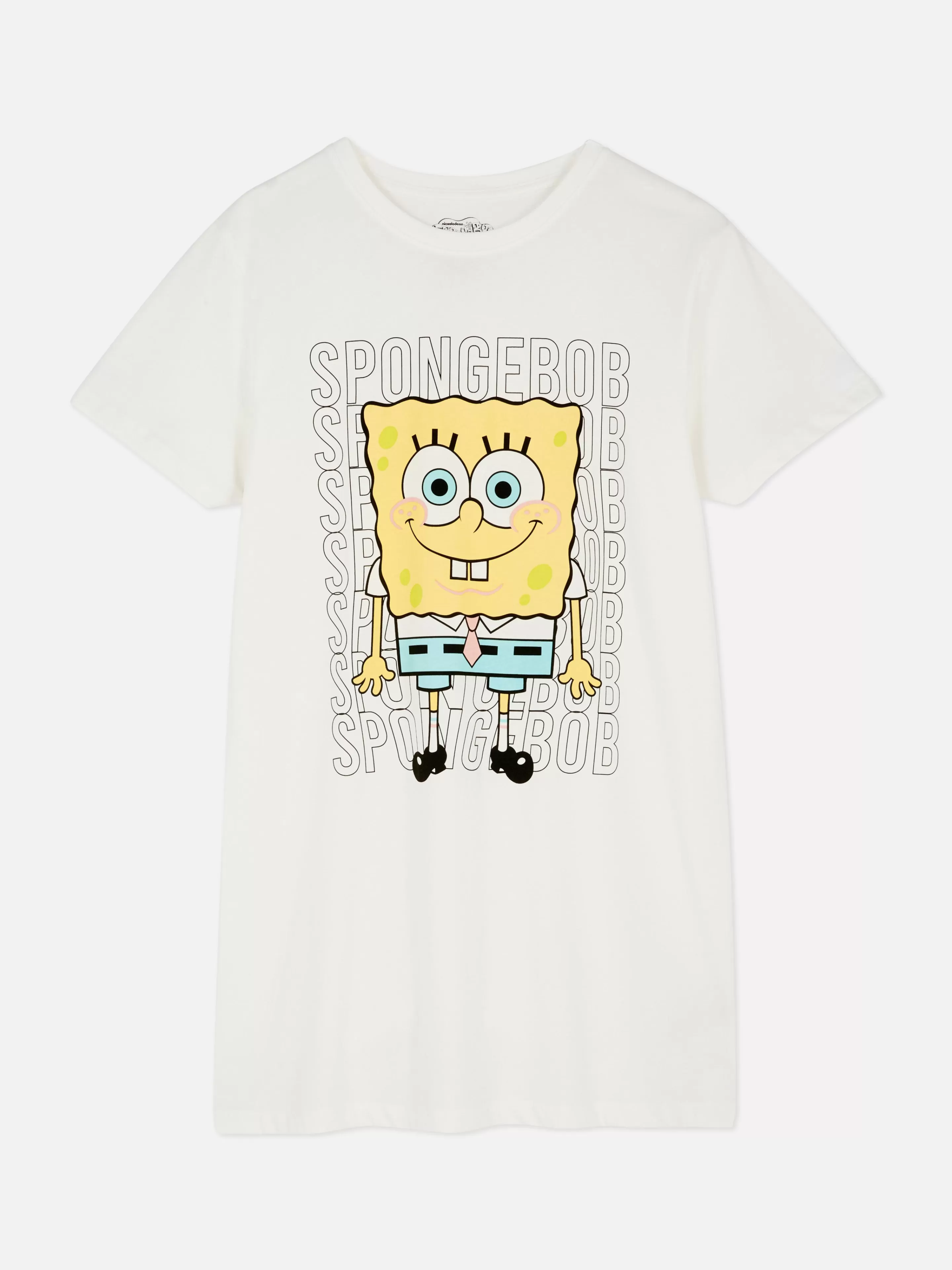 Chemise De Nuit Graphique Bob L'éponge-Primark Fashion