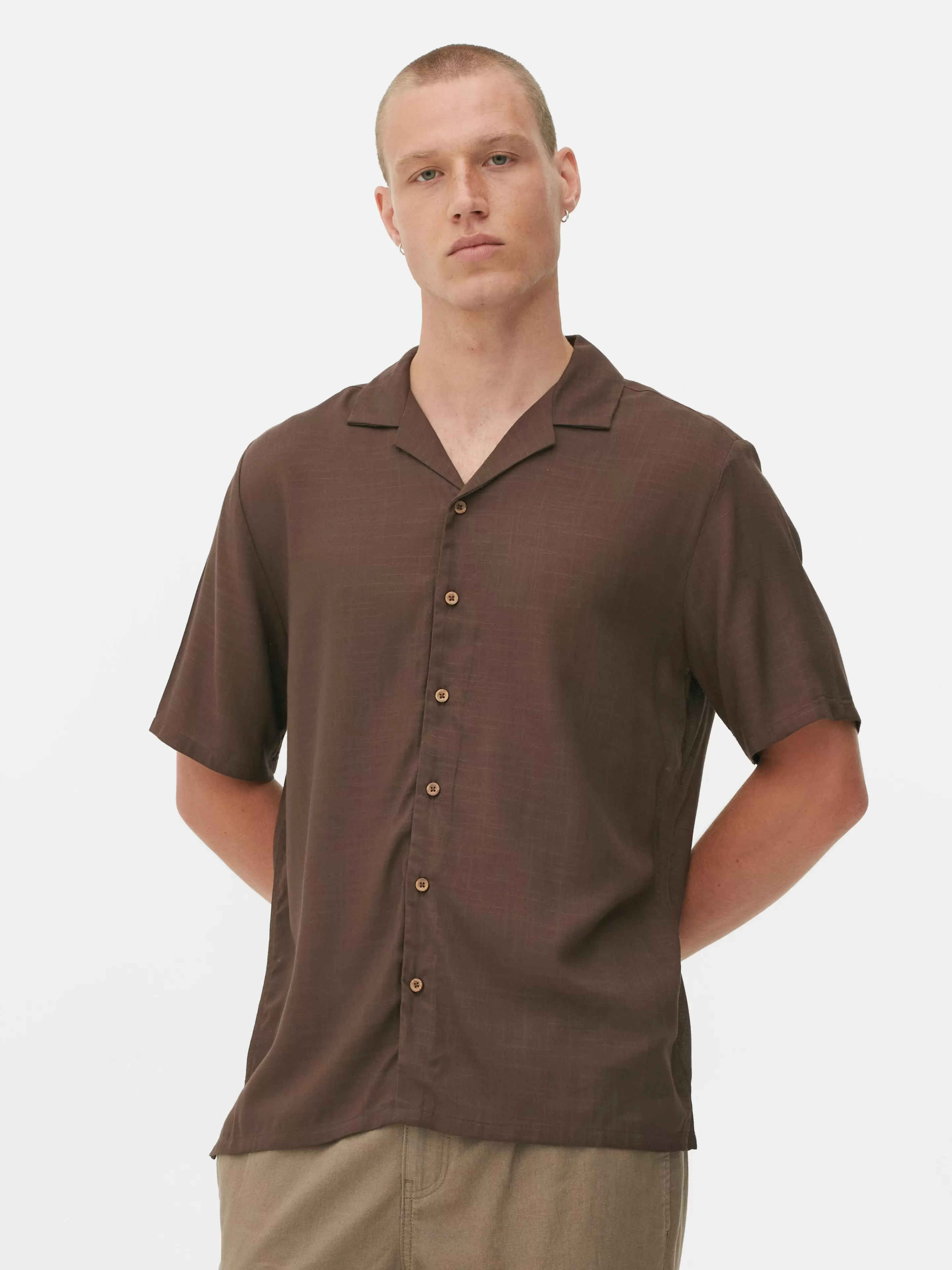Chemise Texturée à Manches Courtes-Primark Best