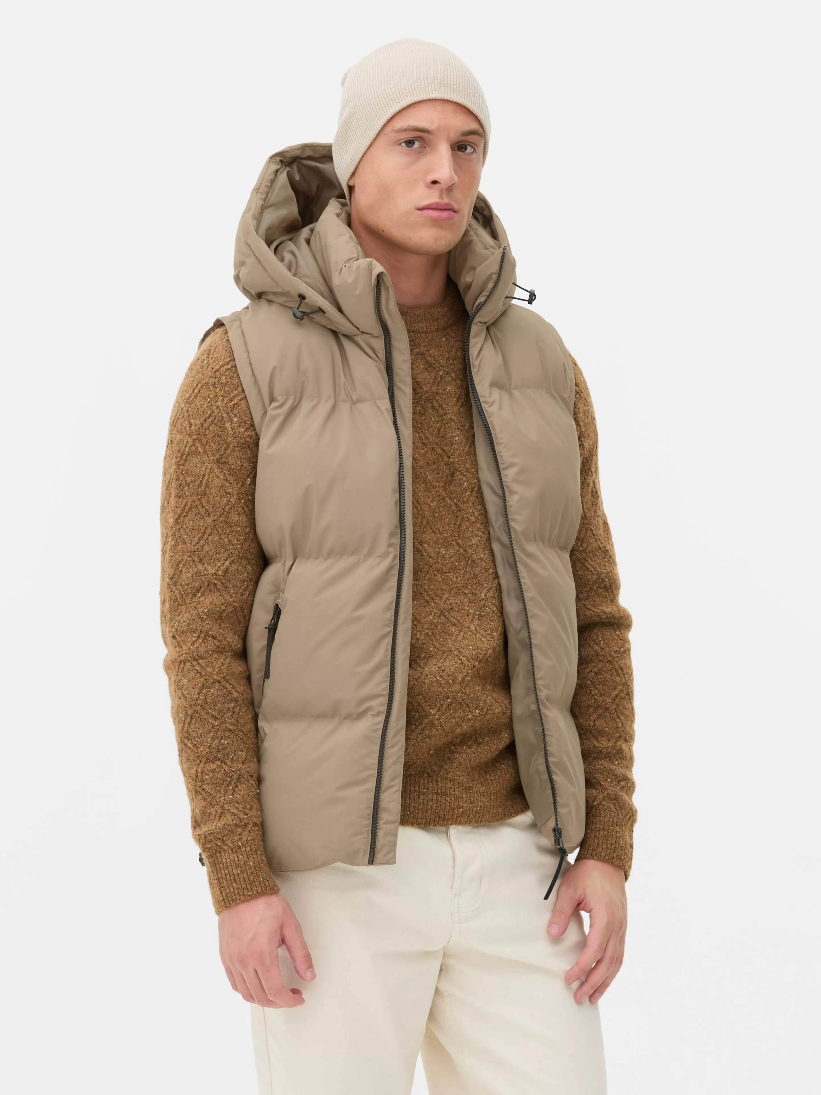 Doudoune Sans Manches à Capuche-Primark Discount