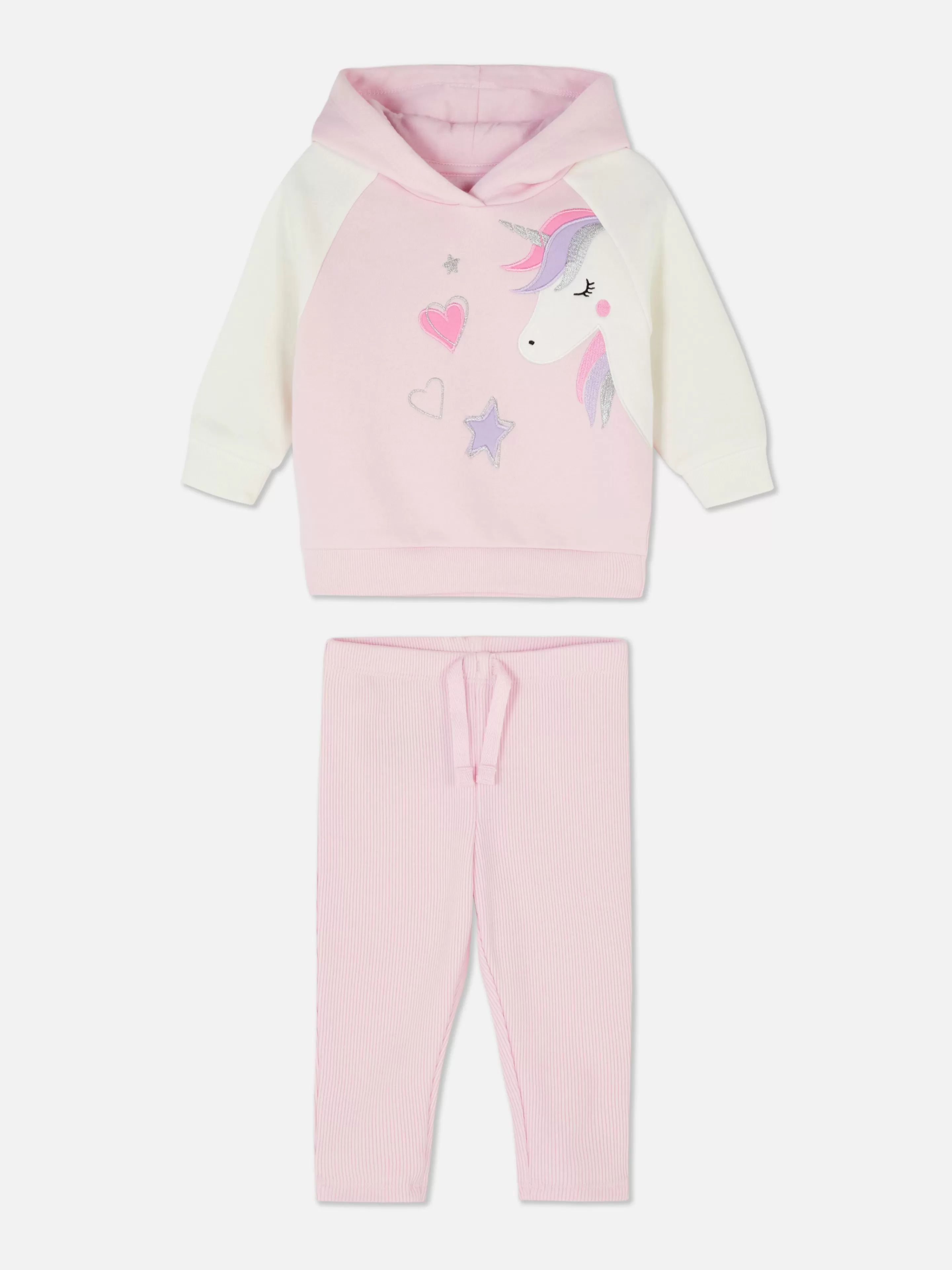 Ensemble Coordonné Sweat à Capuche Et Legging Licorne-Primark Clearance