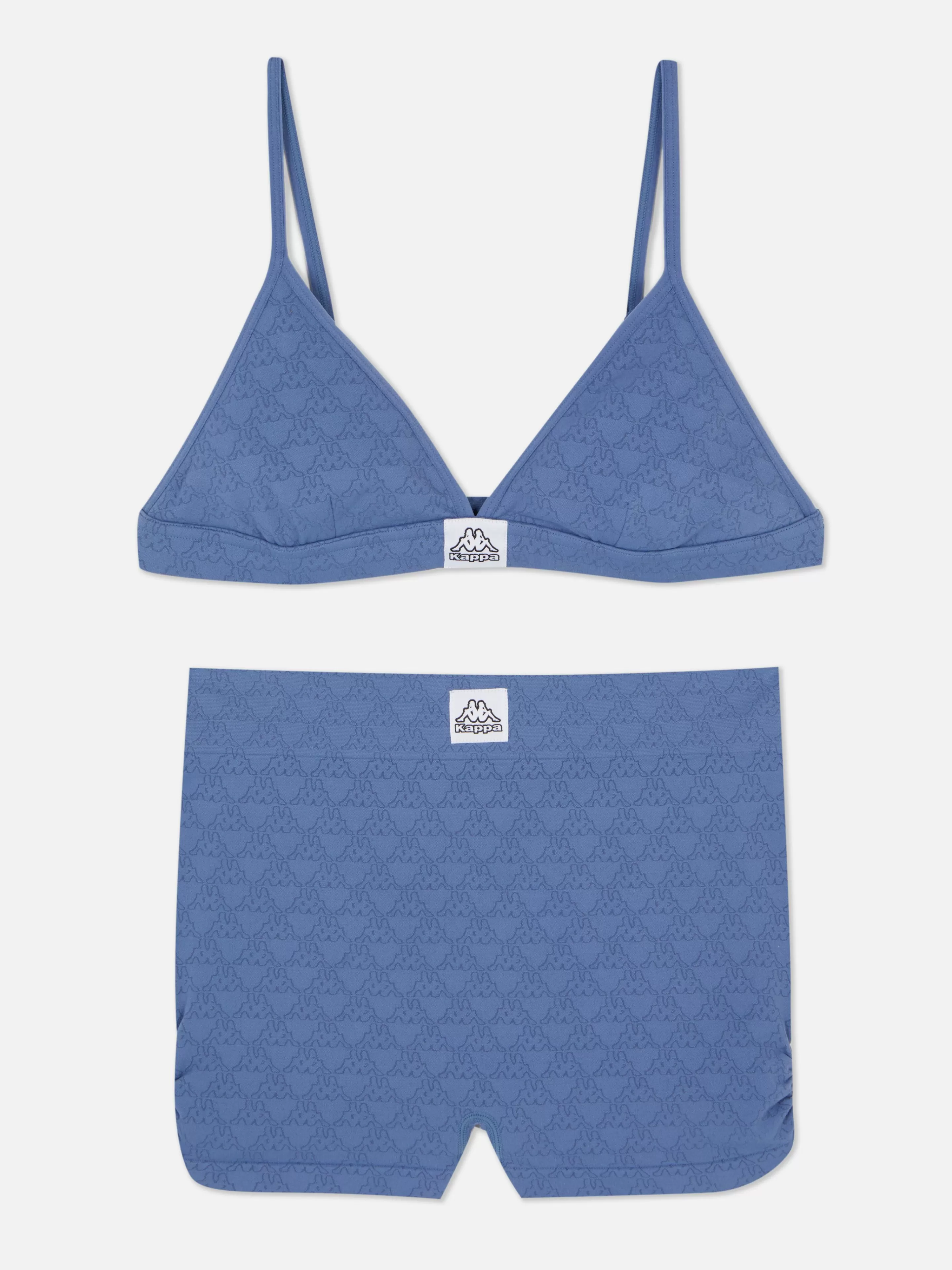 Ensemble Sans Coutures Brassière Triangle Et Short Kappa X -Primark Cheap