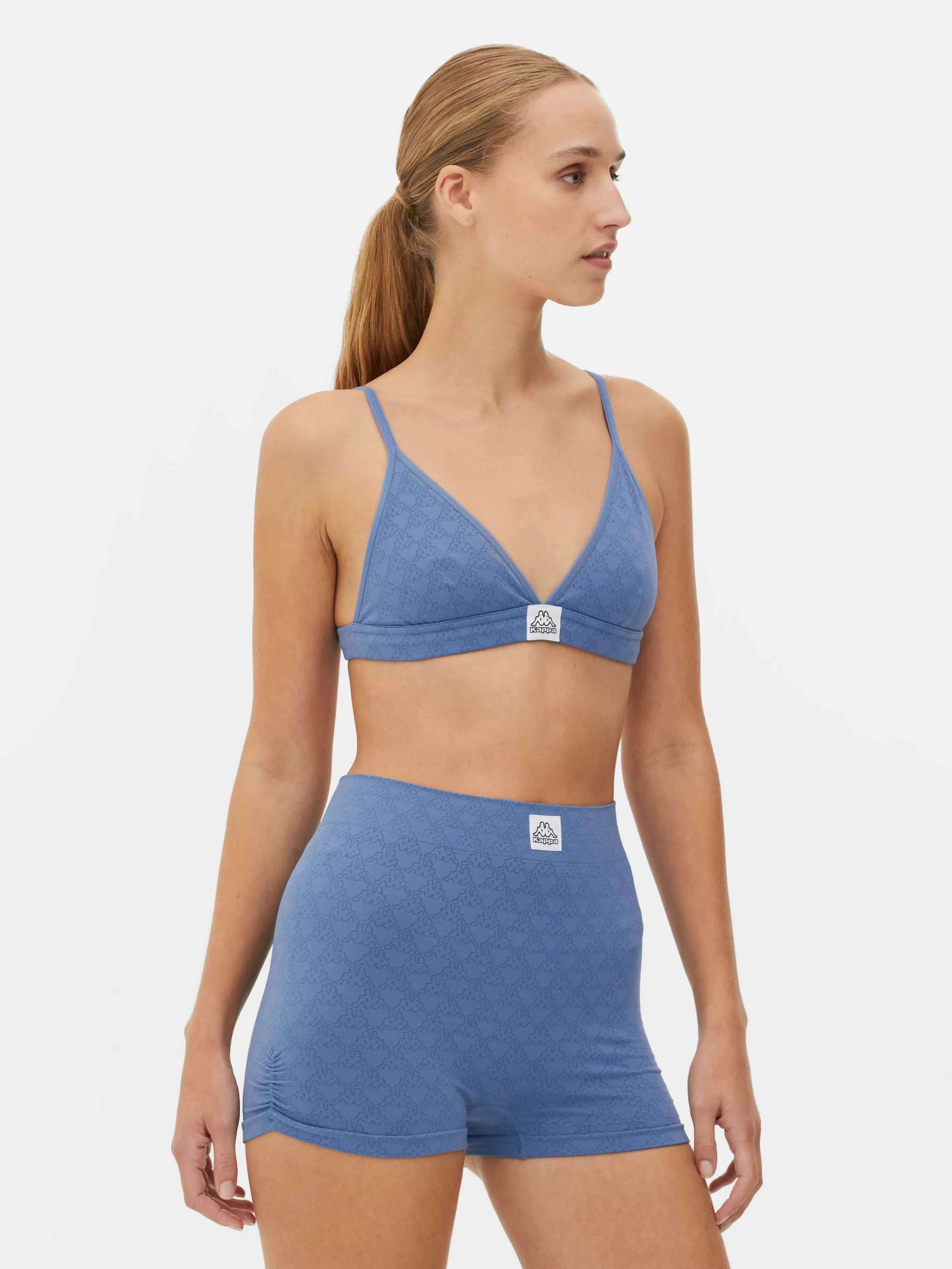Ensemble Sans Coutures Brassière Triangle Et Short Kappa X -Primark Cheap