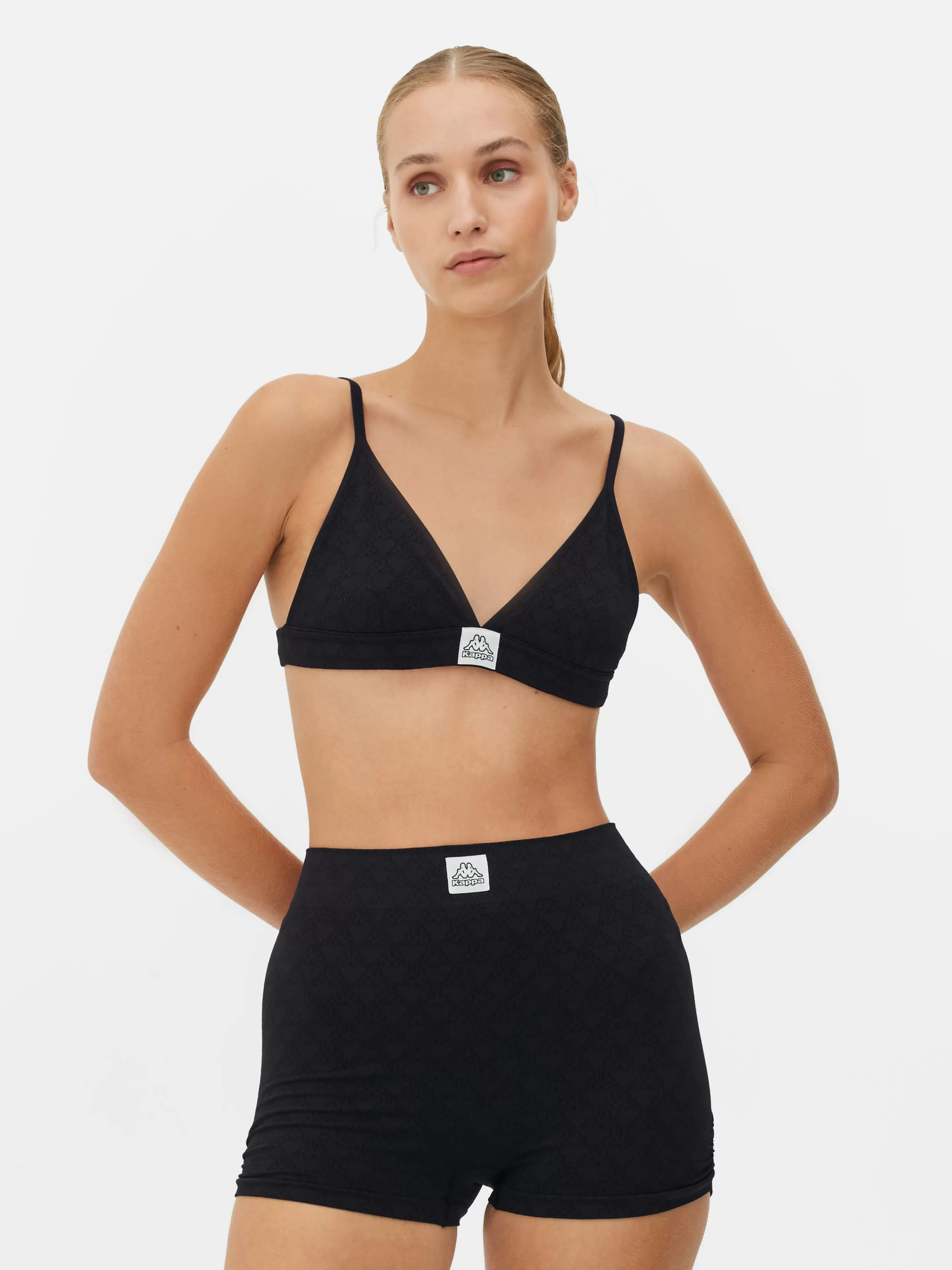 Ensemble Sans Coutures Brassière Triangle Et Short Kappa X -Primark Outlet