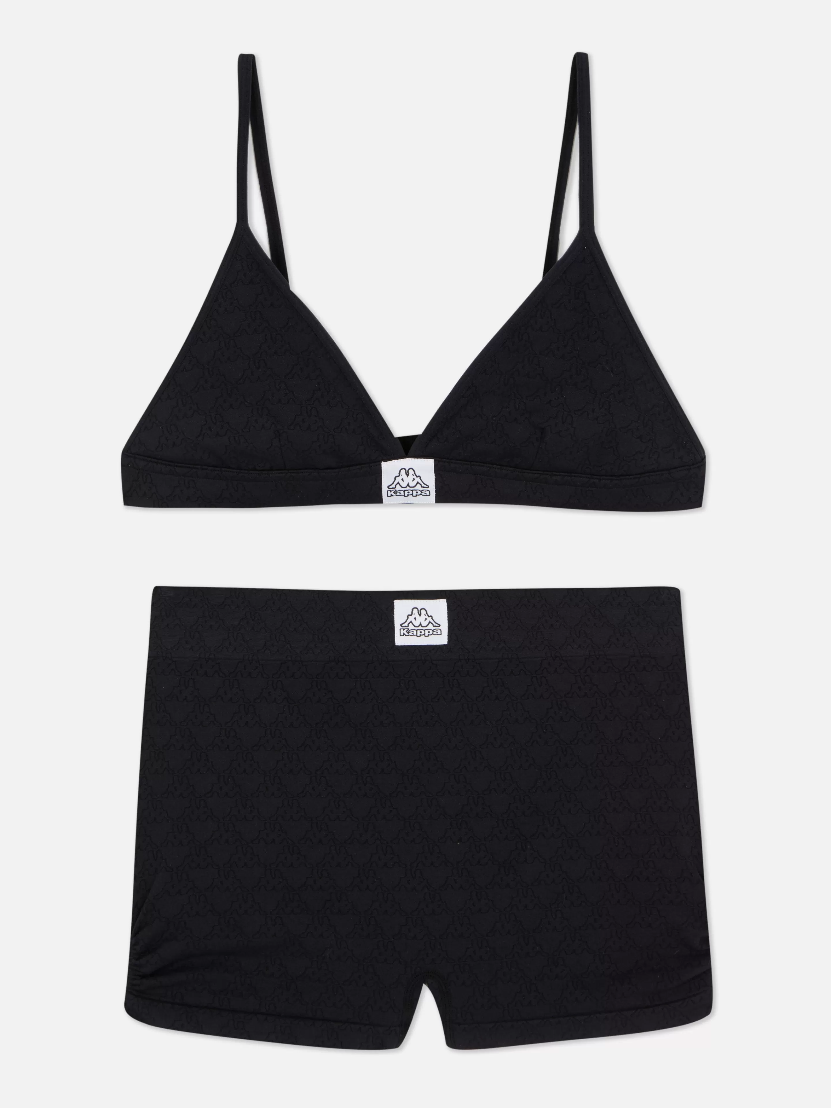 Ensemble Sans Coutures Brassière Triangle Et Short Kappa X -Primark Outlet
