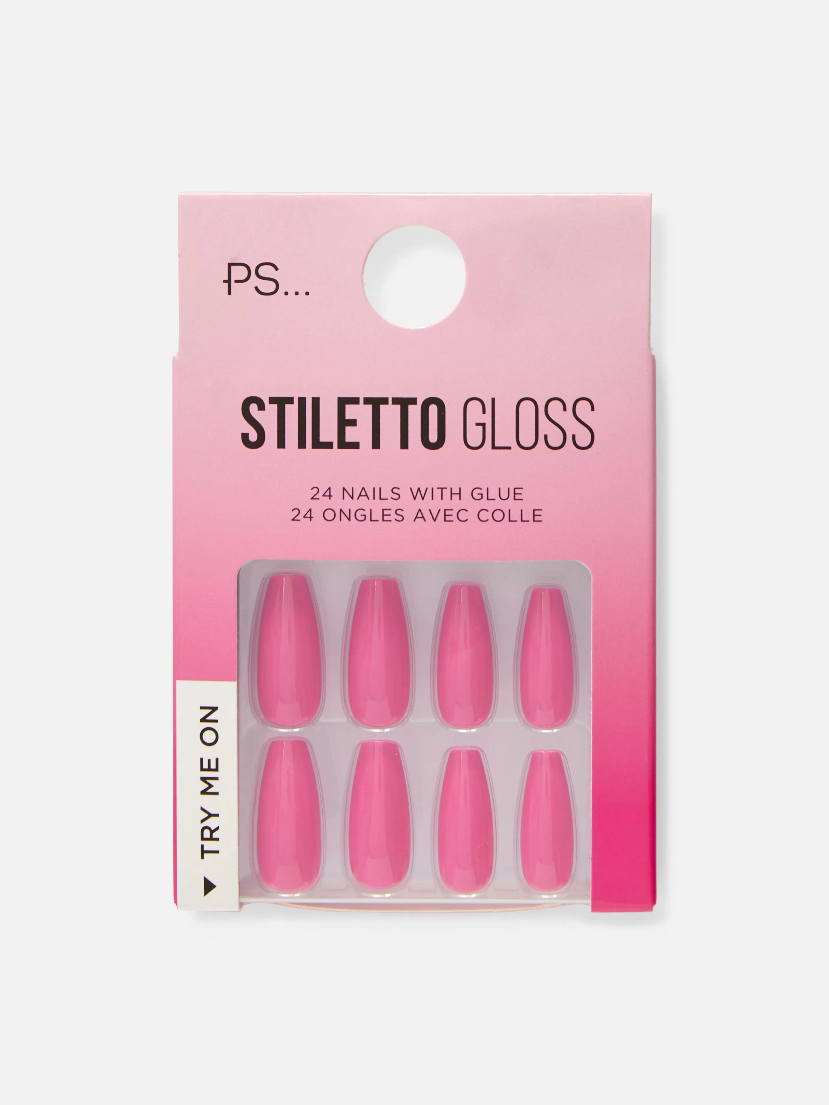 Faux Ongles Brillants à Bout Pointu PS...-Primark Online