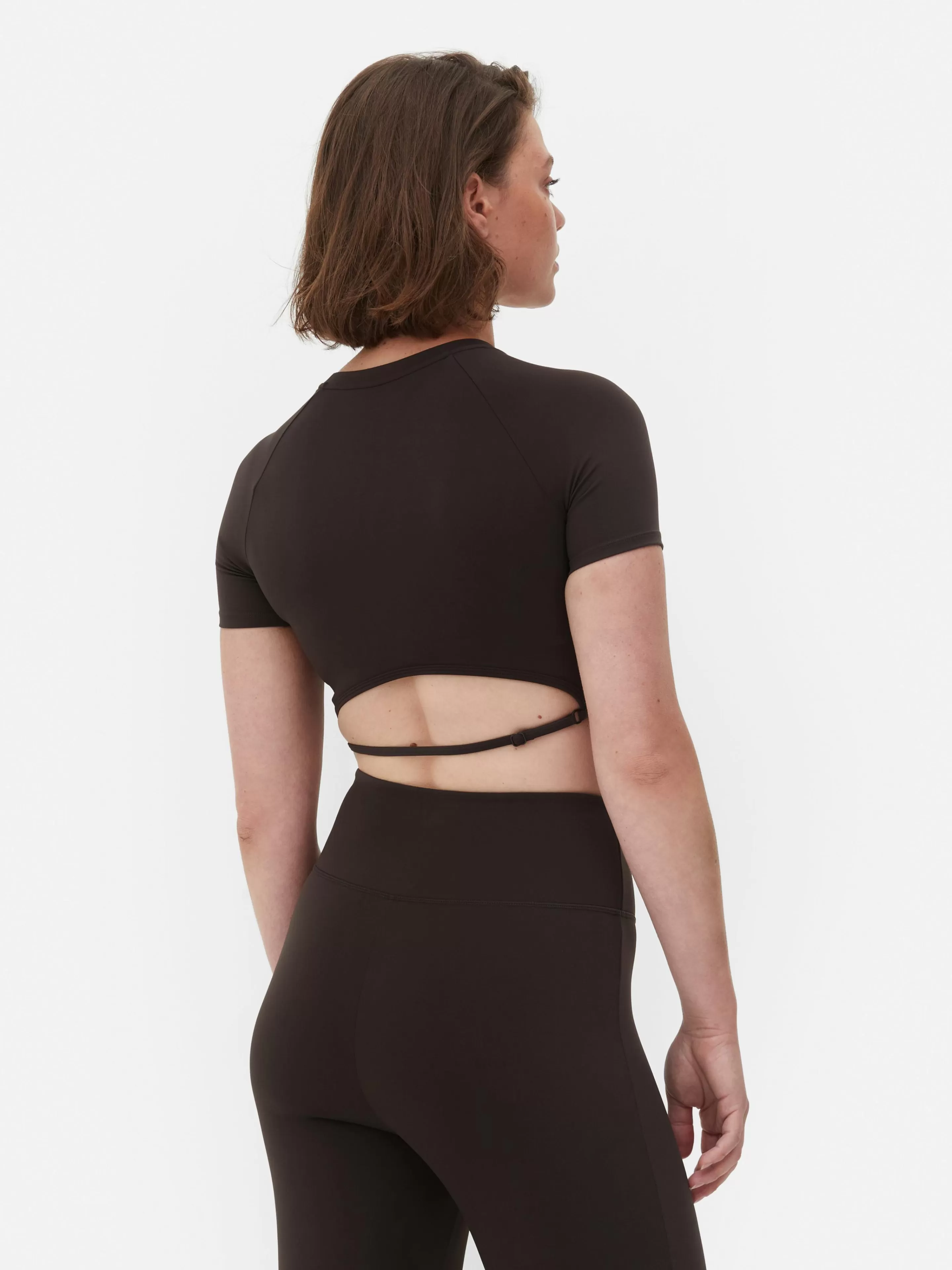 Haut Court De Sport En Tissu Ultra-doux Rita Ora-Primark Best