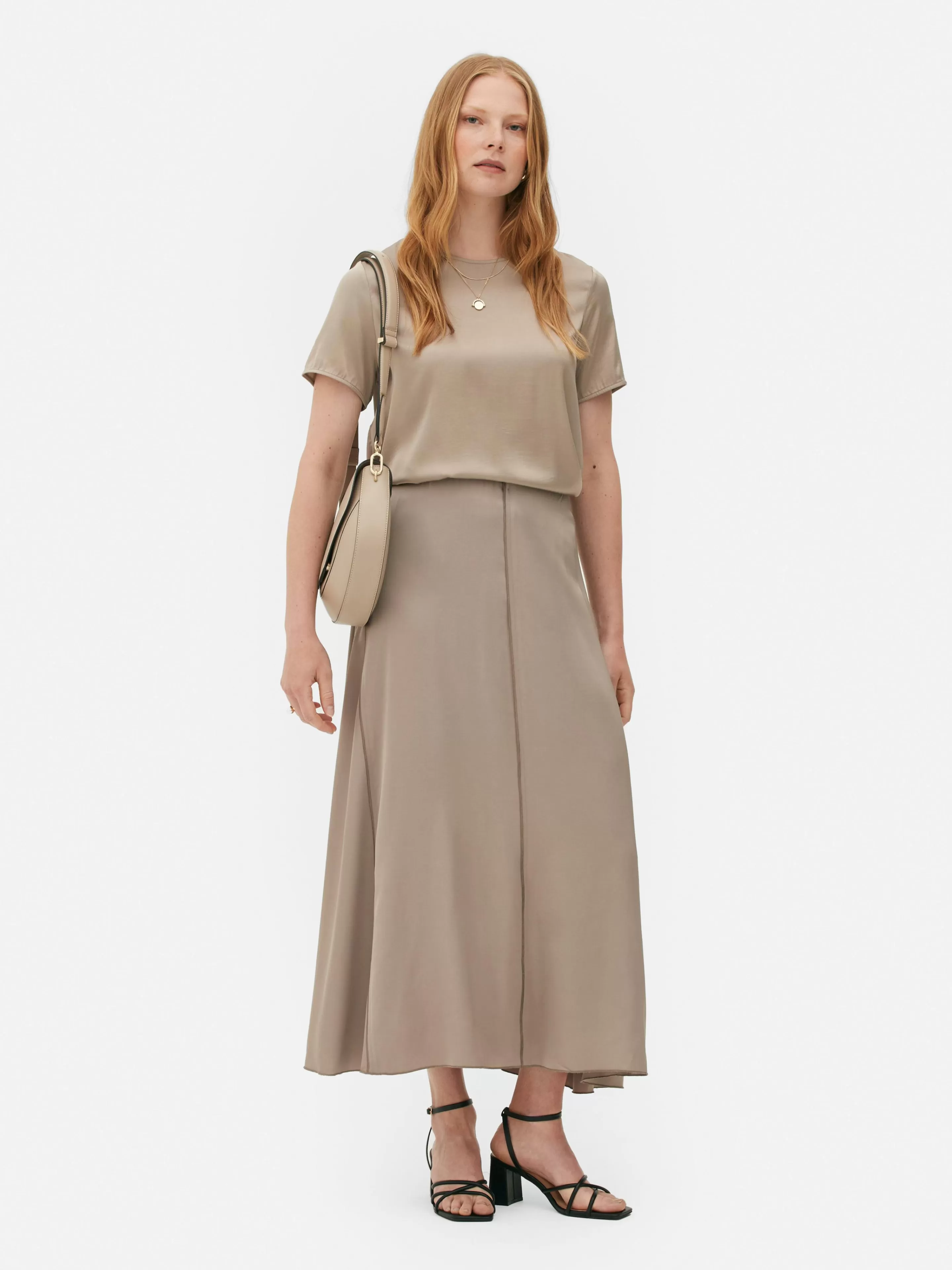 Jupe En Satin The Edit-Primark Best Sale