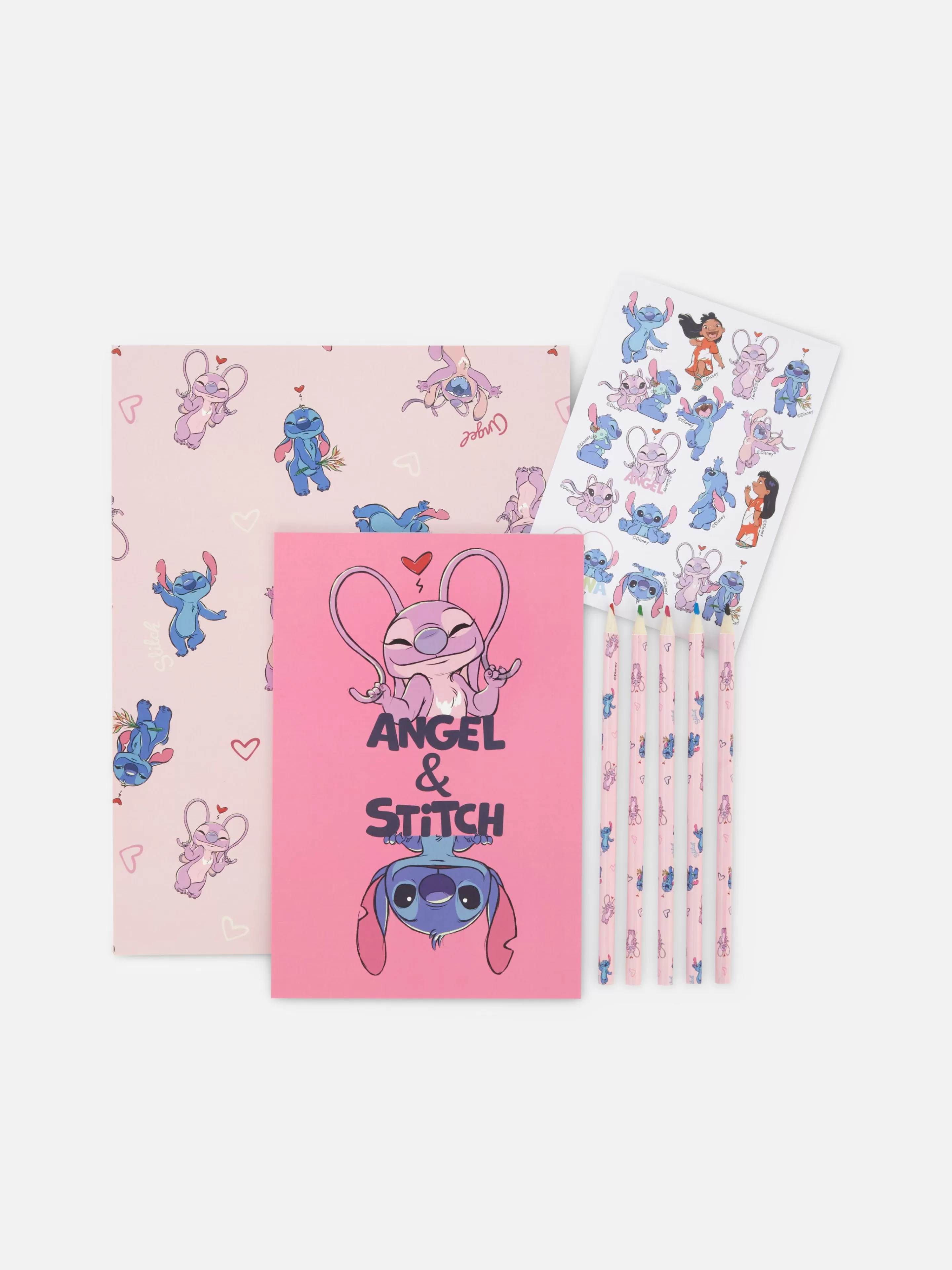 Kit De Coloriage Disney Stitch Et Angel-Primark Shop