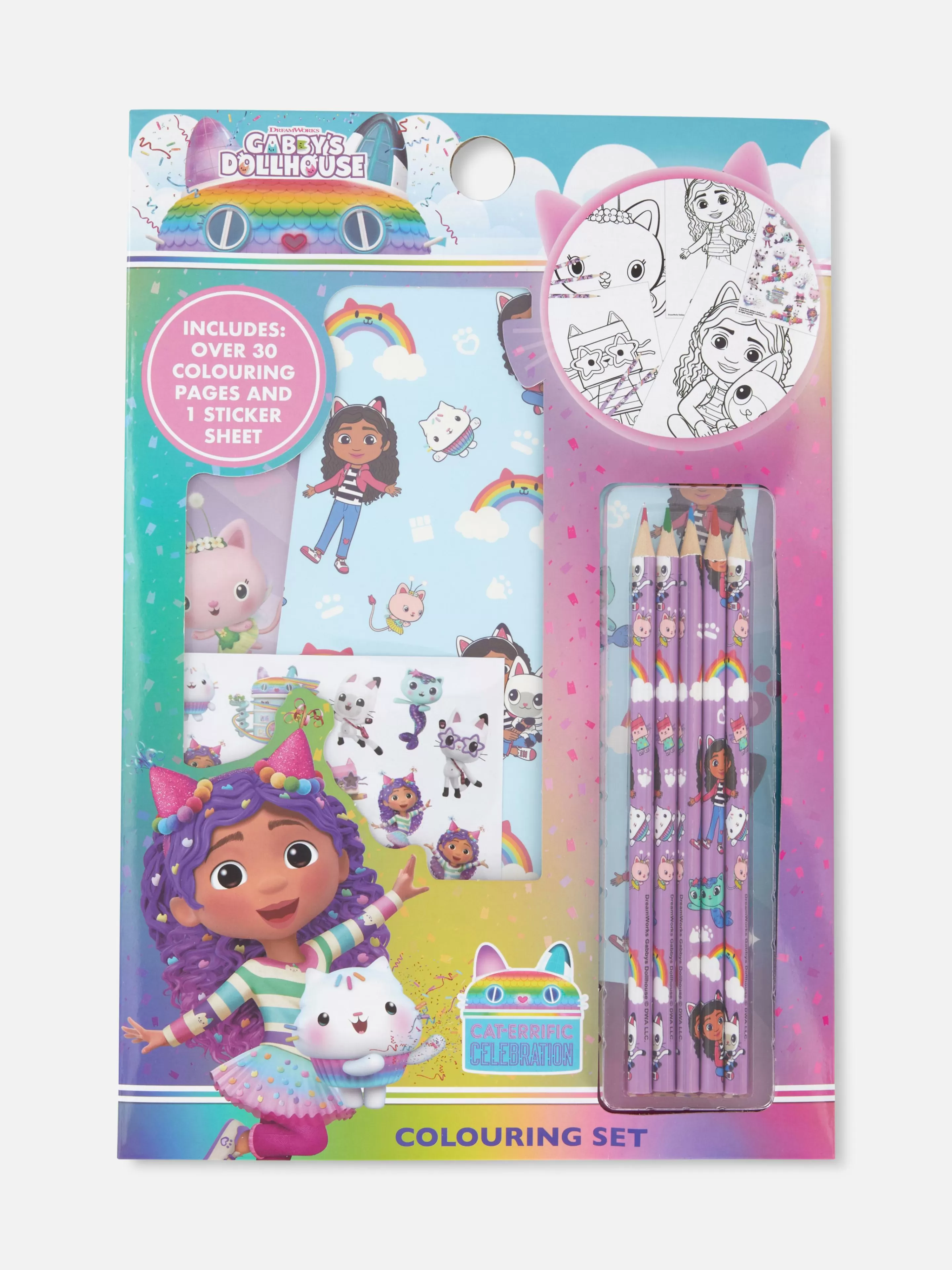 Kit De Coloriage Gabby Et La Maison Magique-Primark Clearance
