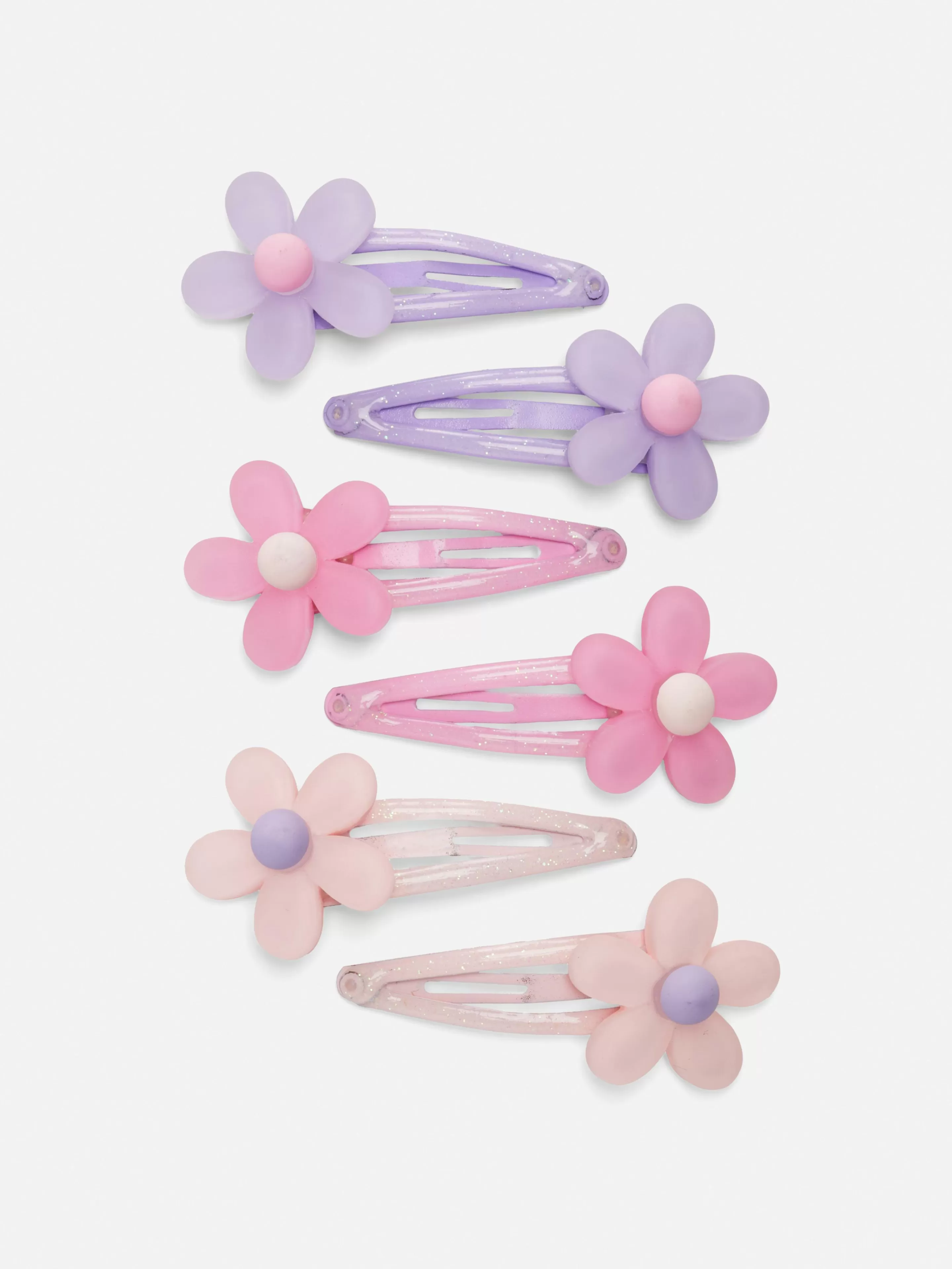 Lot De 6 Barrettes à Fleurs-Primark Store