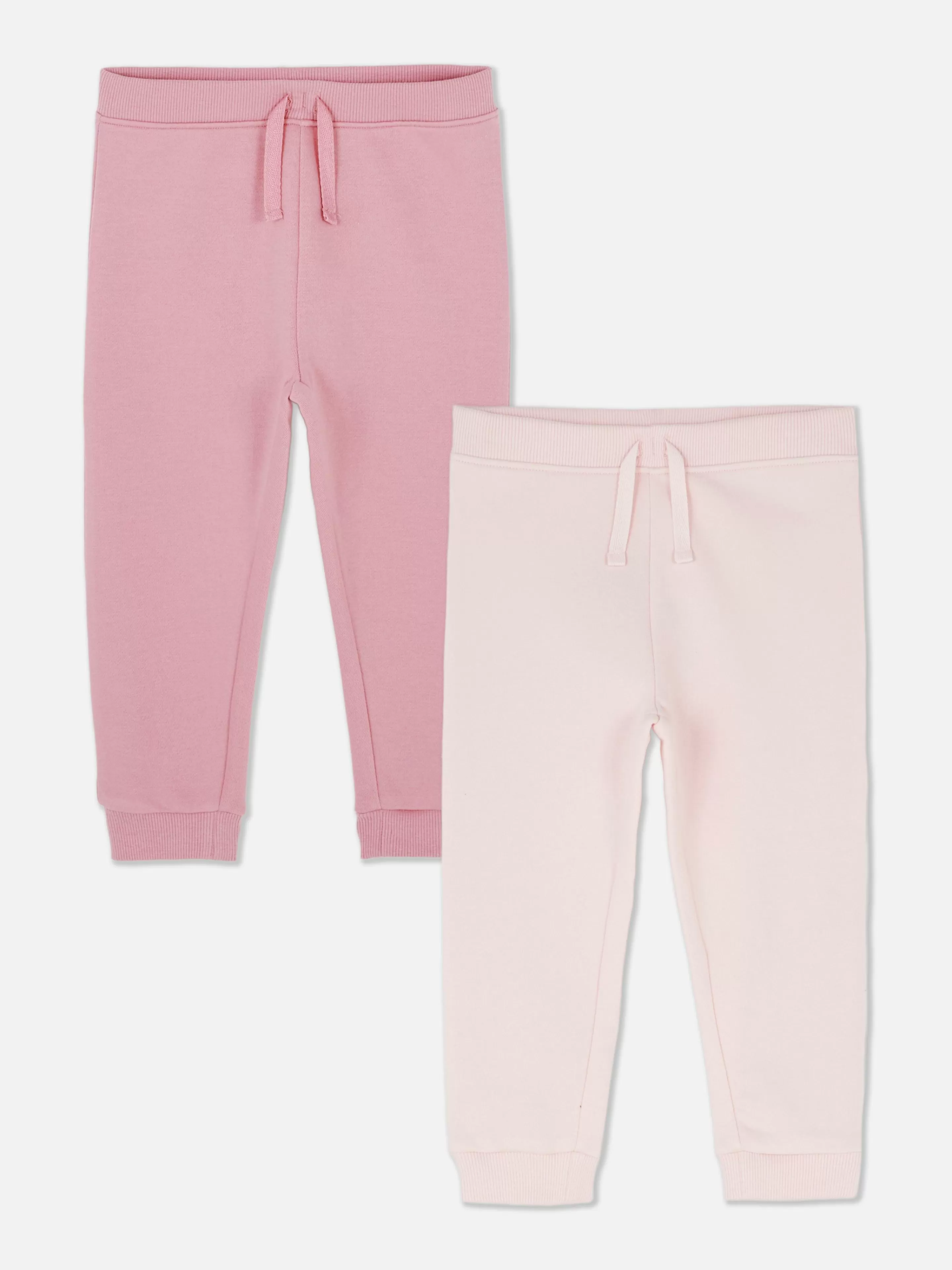 Lot De 2 Bas De Jogging à Revers Avec Cordon De Serrage-Primark Sale