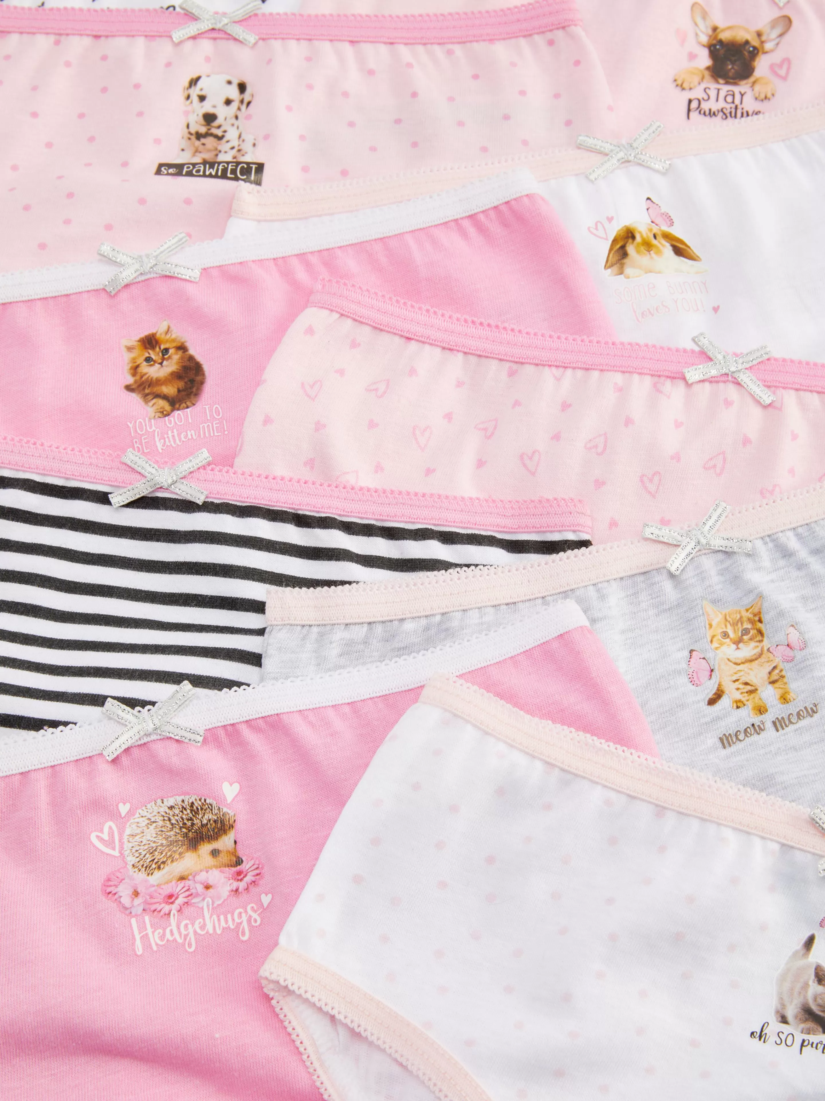 Lot De 10 Culottes à Imprimé Animal-Primark Discount