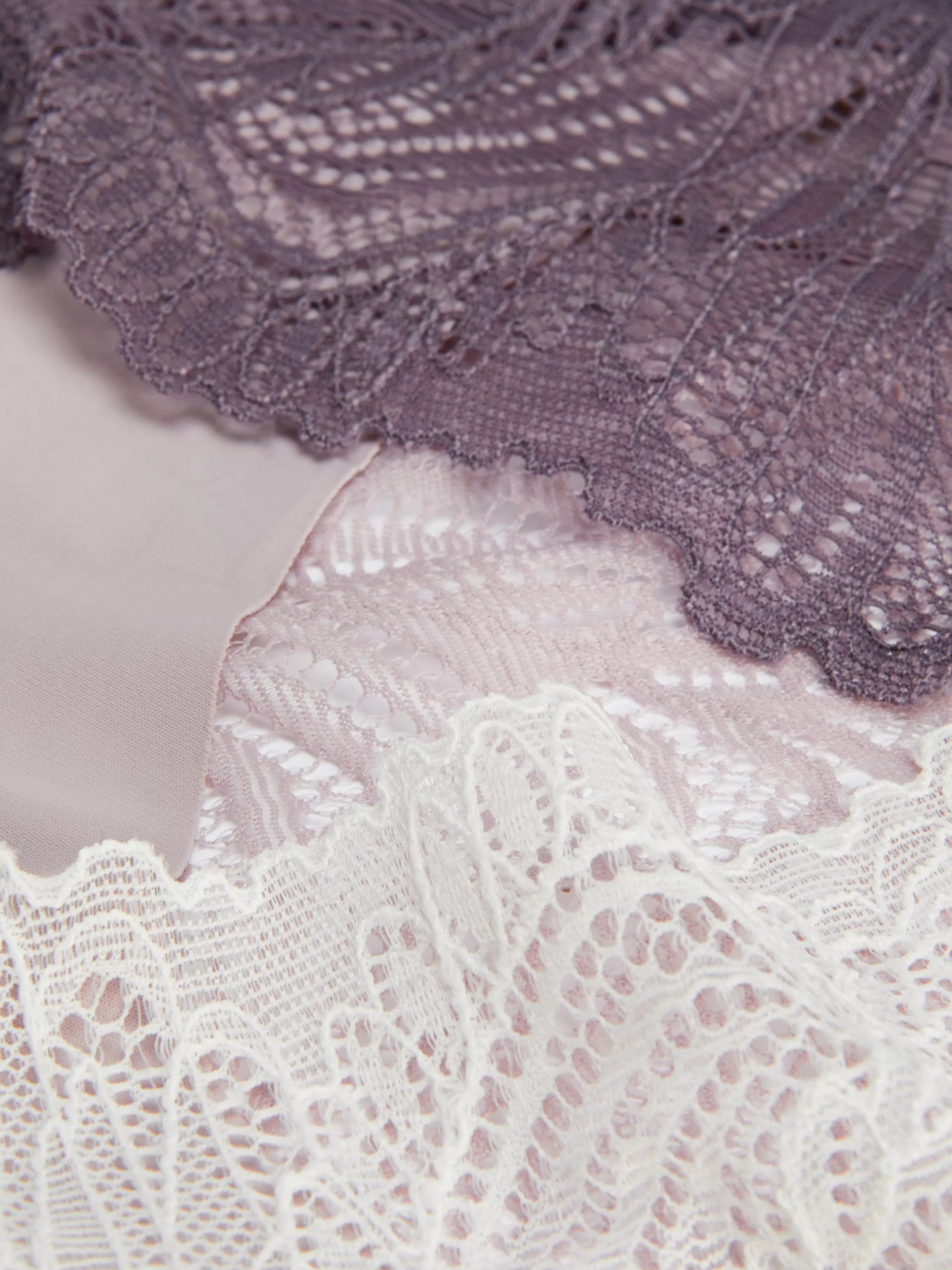 Lot De 3 Culottes Brésiliennes Invisibles à Dos En Dentelle-Primark Store