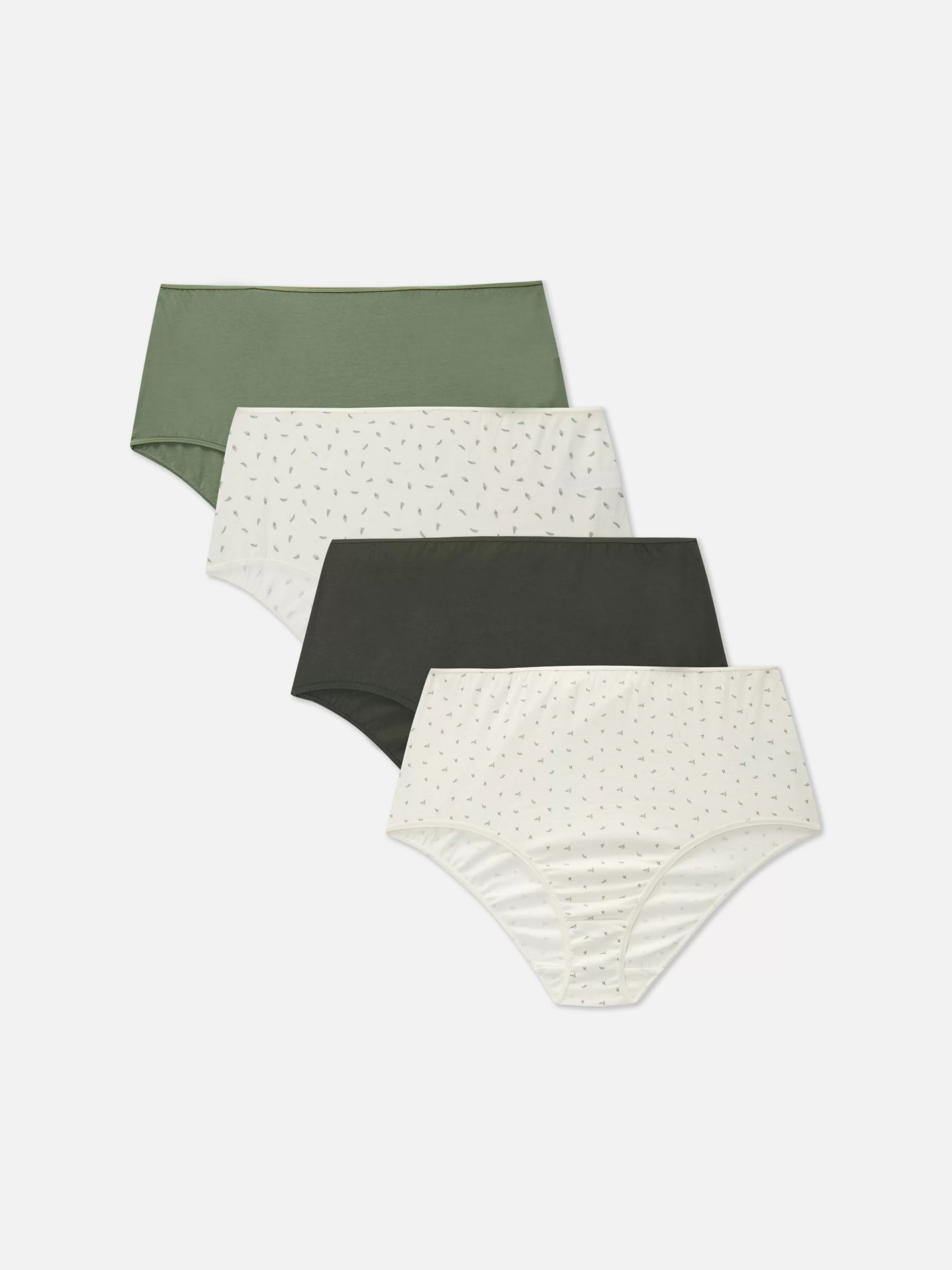 Lot De 4 Culottes Hautes Pour Tous Les Jours-Primark Discount