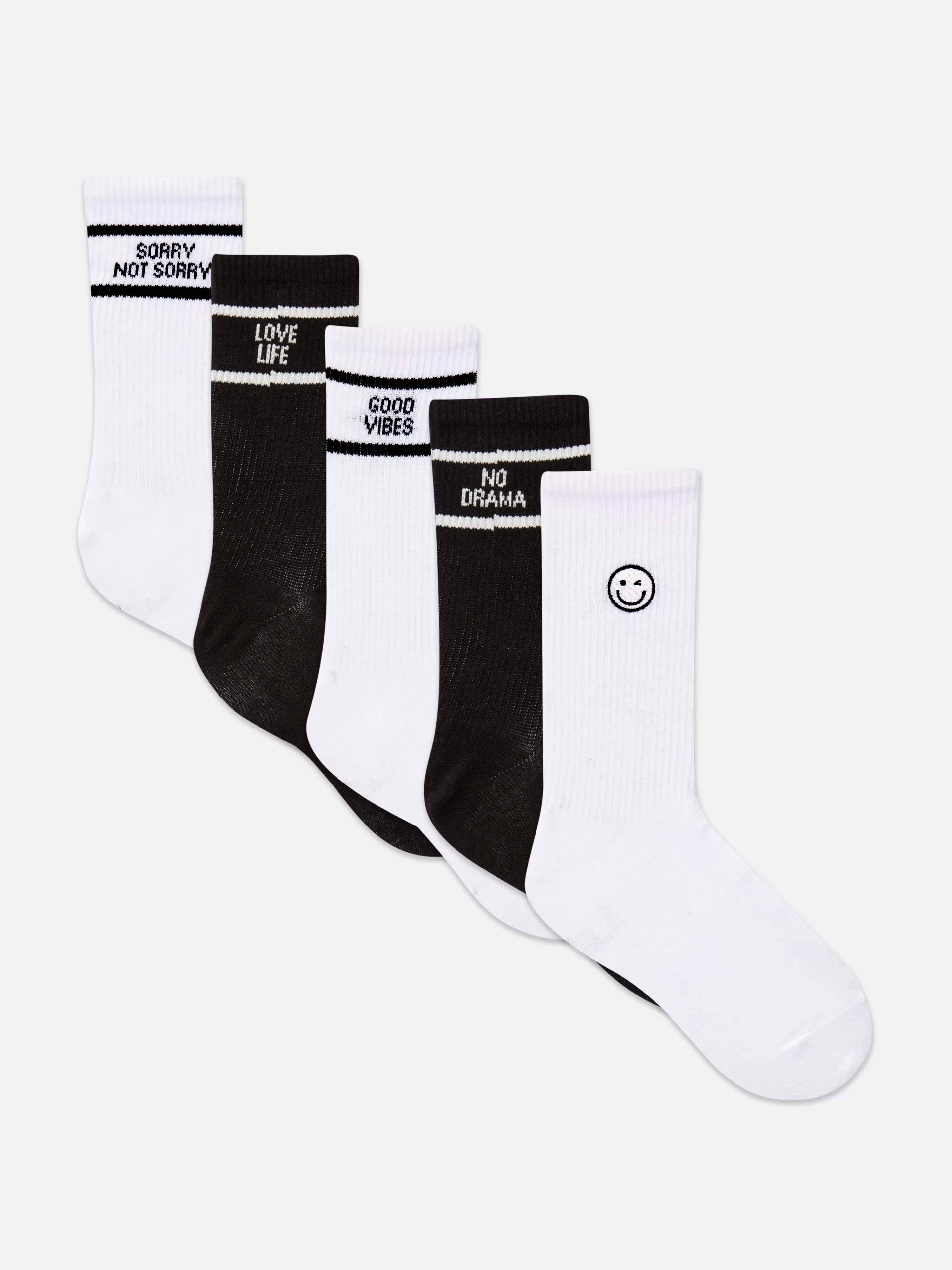 Lot De 5 Paires De Chaussettes-Primark Cheap