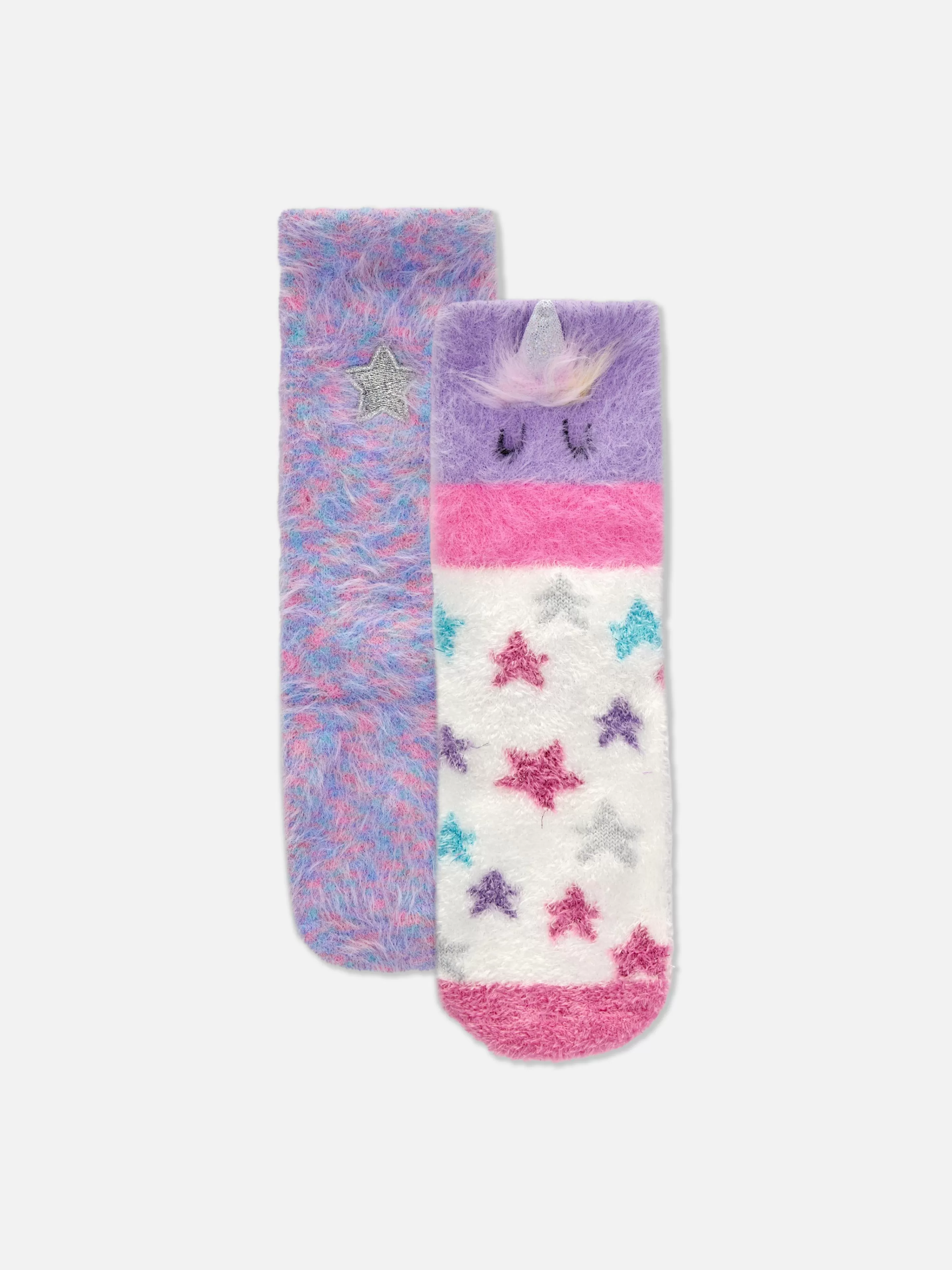 Lot De 2 Paires De Chaussettes Chaudes Licorne-Primark Best