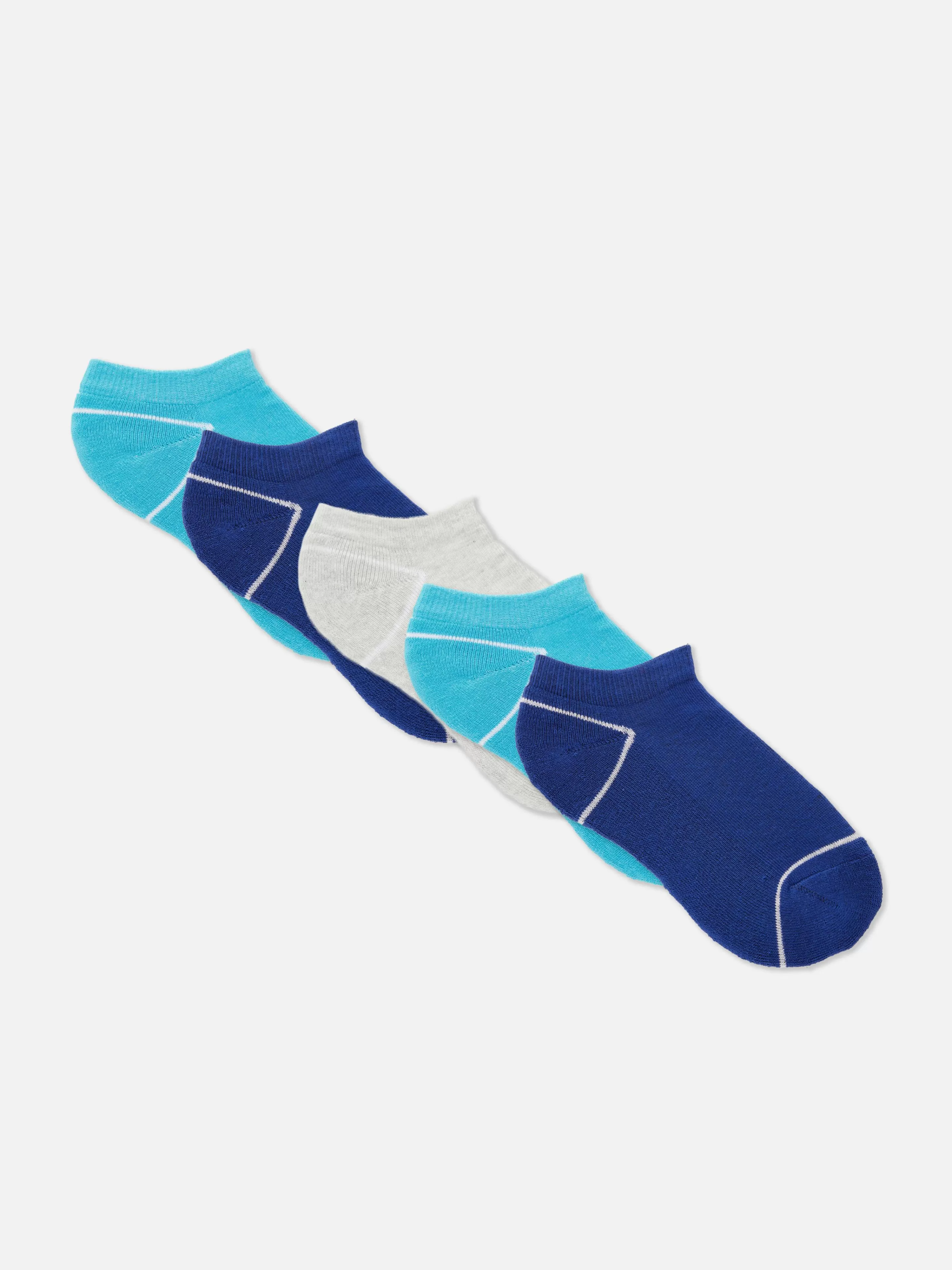 Lot De 5 Paires De Chaussettes De Sport En Tissu-éponge-Primark Clearance
