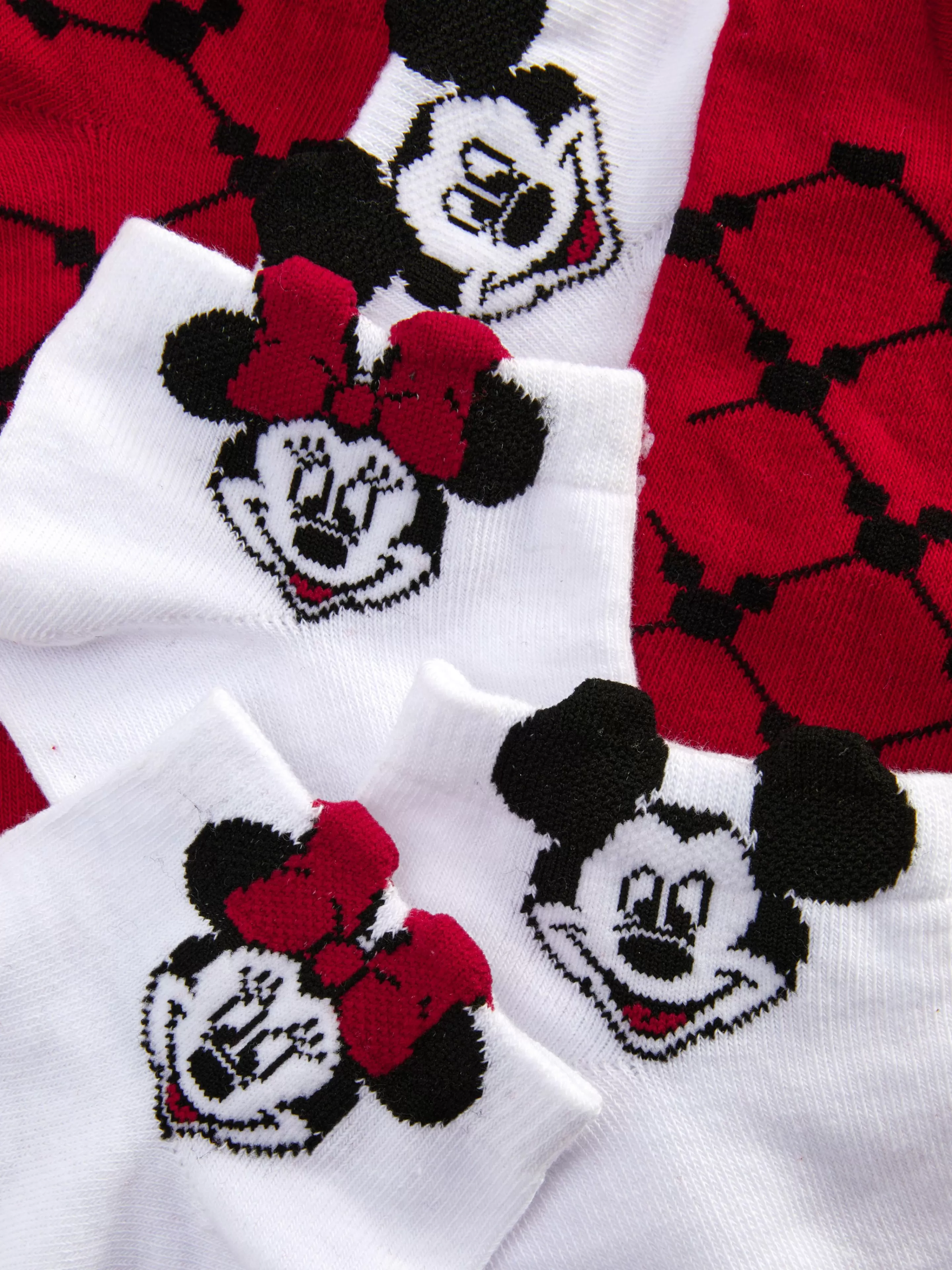 Lot De 3 Paires De Chaussettes Disney Mickey Et Minnie-Primark New