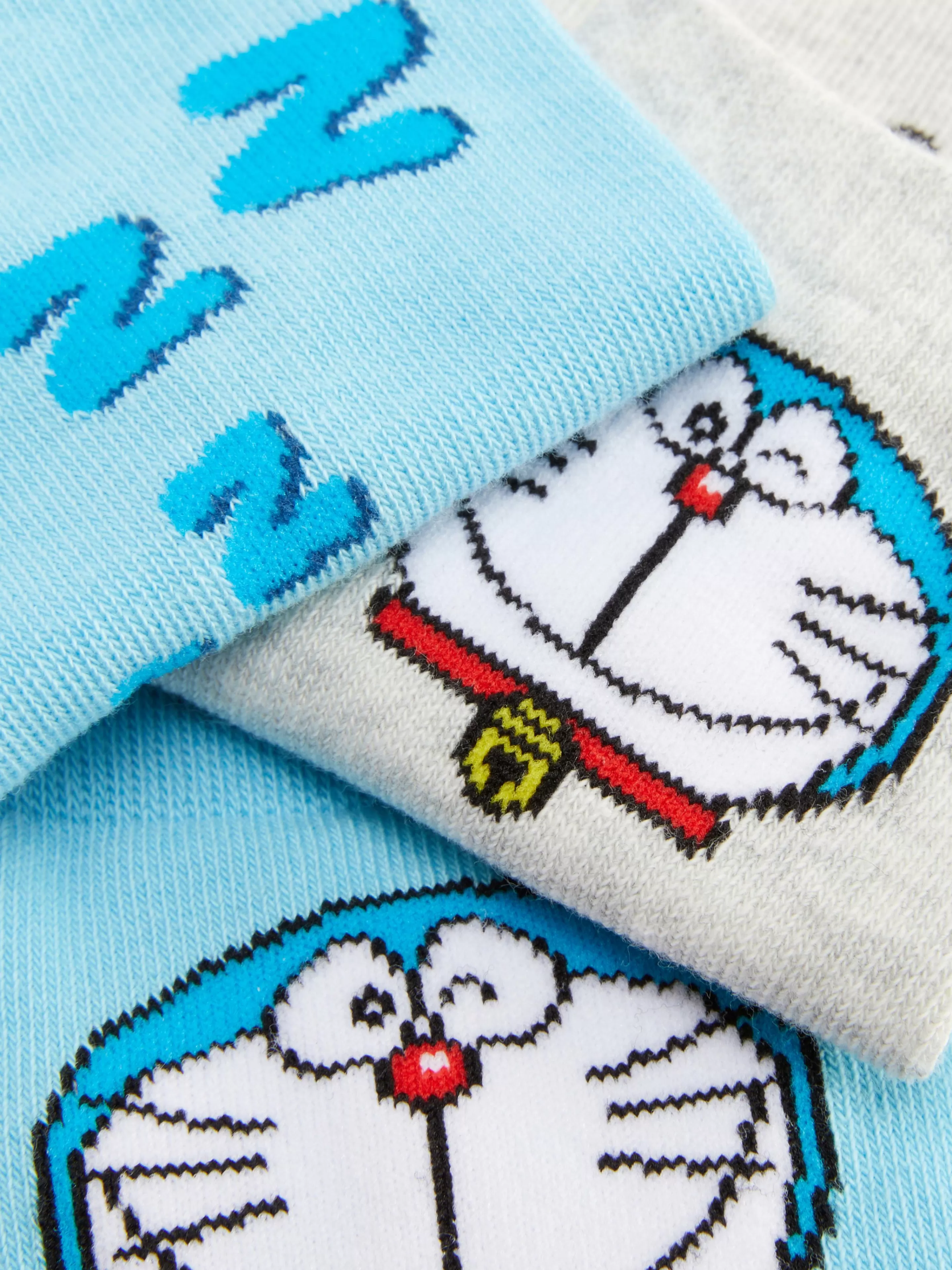 Lot De 3 Paires De Chaussettes Pour Baskets Doraemon-Primark Flash Sale