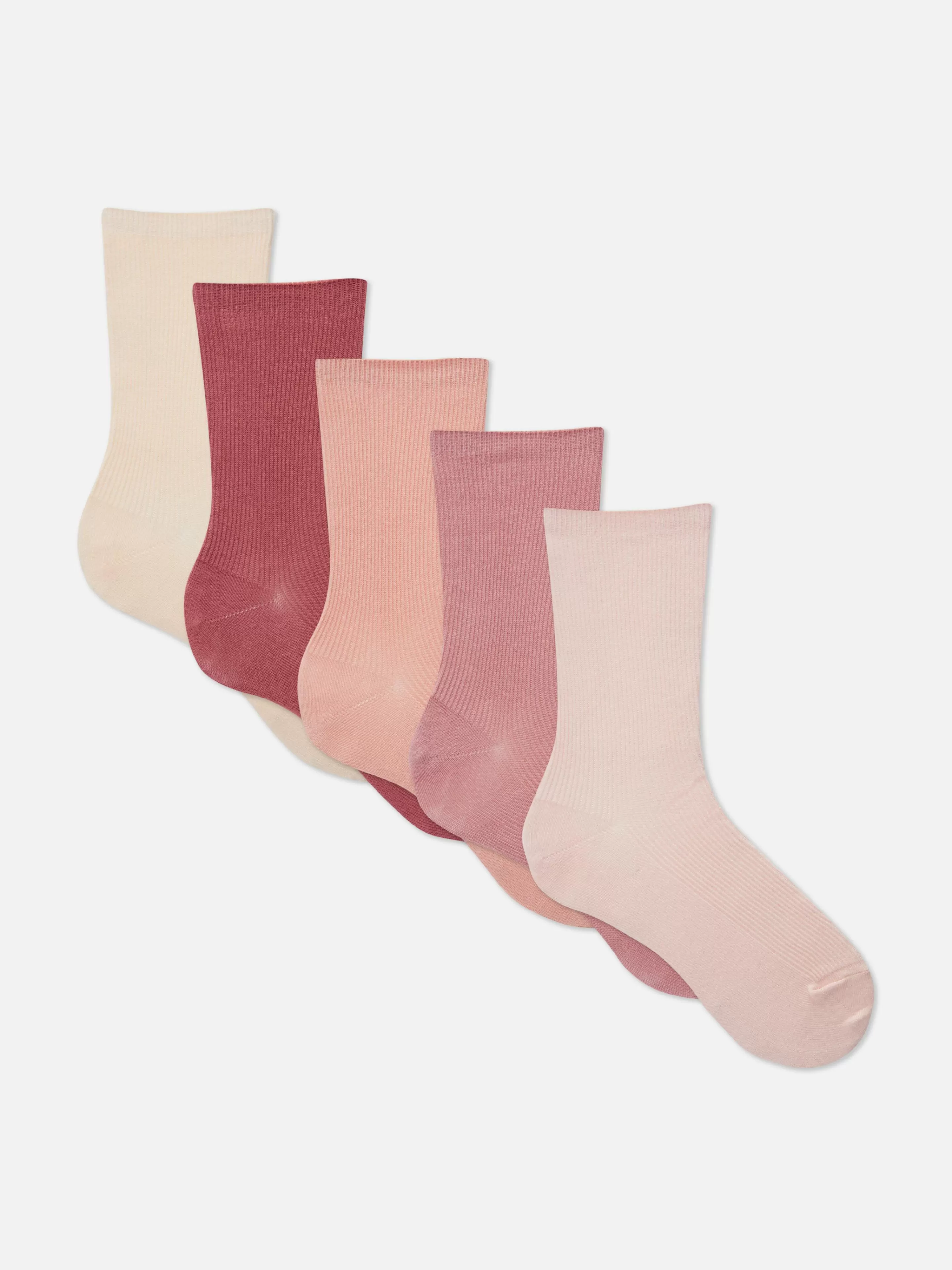 Lot De 5 Paires De Chaussettes Ton Sur Ton-Primark Best