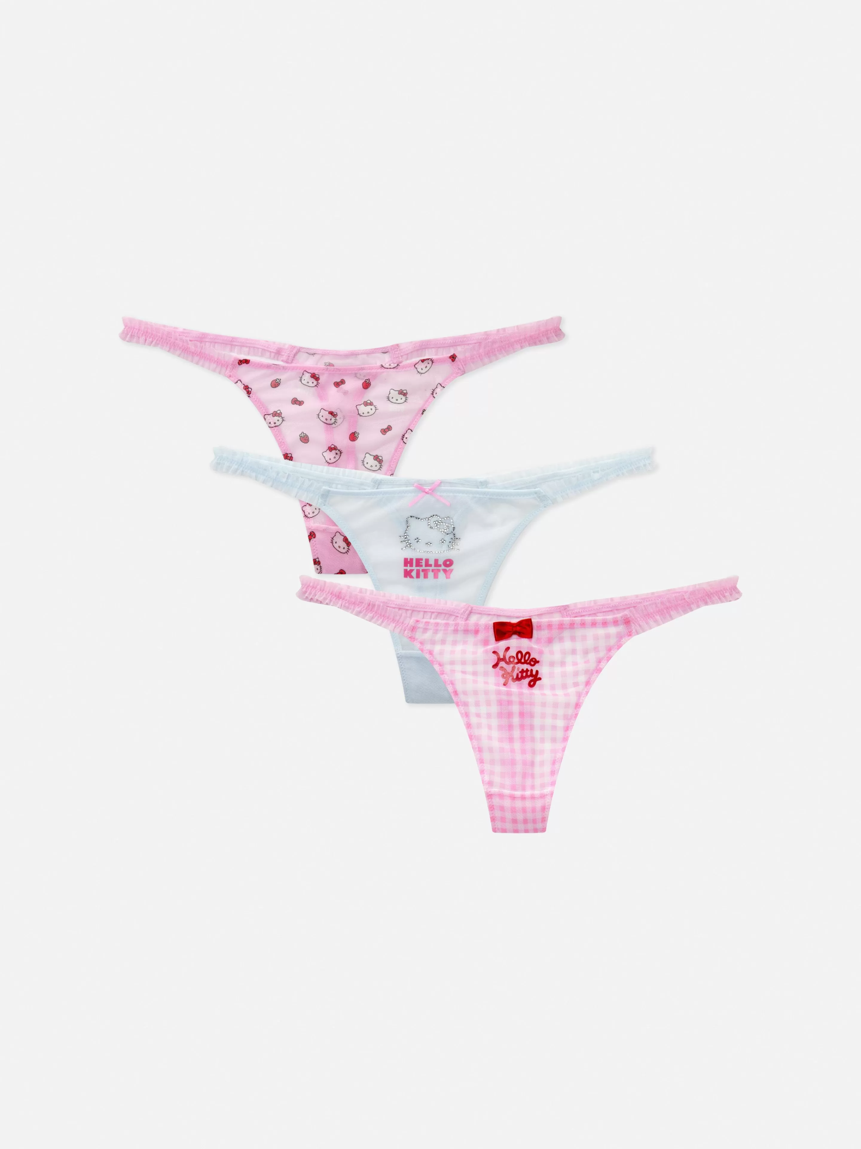 Lot De 3 Strings Hello Kitty-Primark Best Sale
