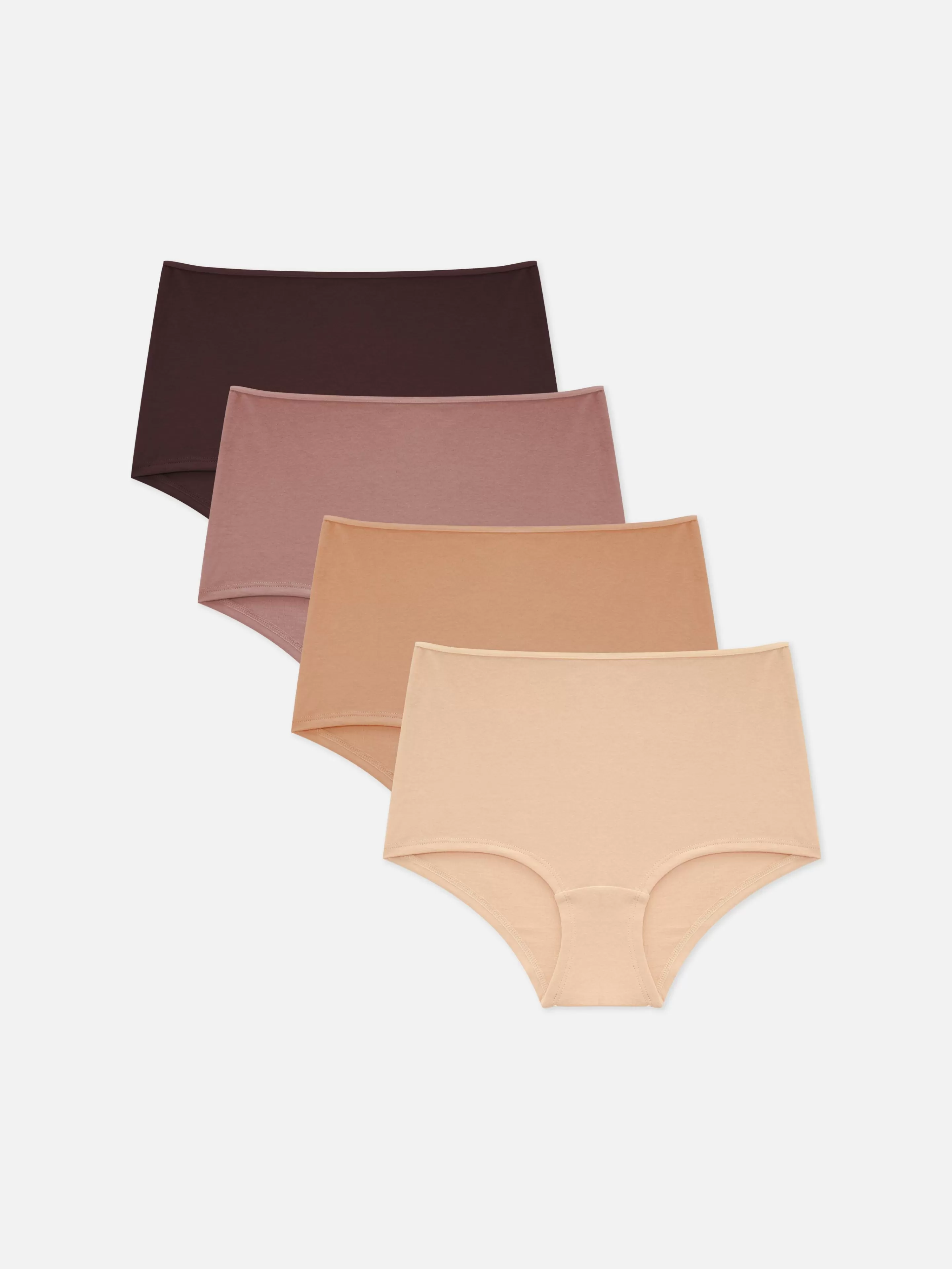 Lot De 4 culottes Hautes Neutres-Primark Online