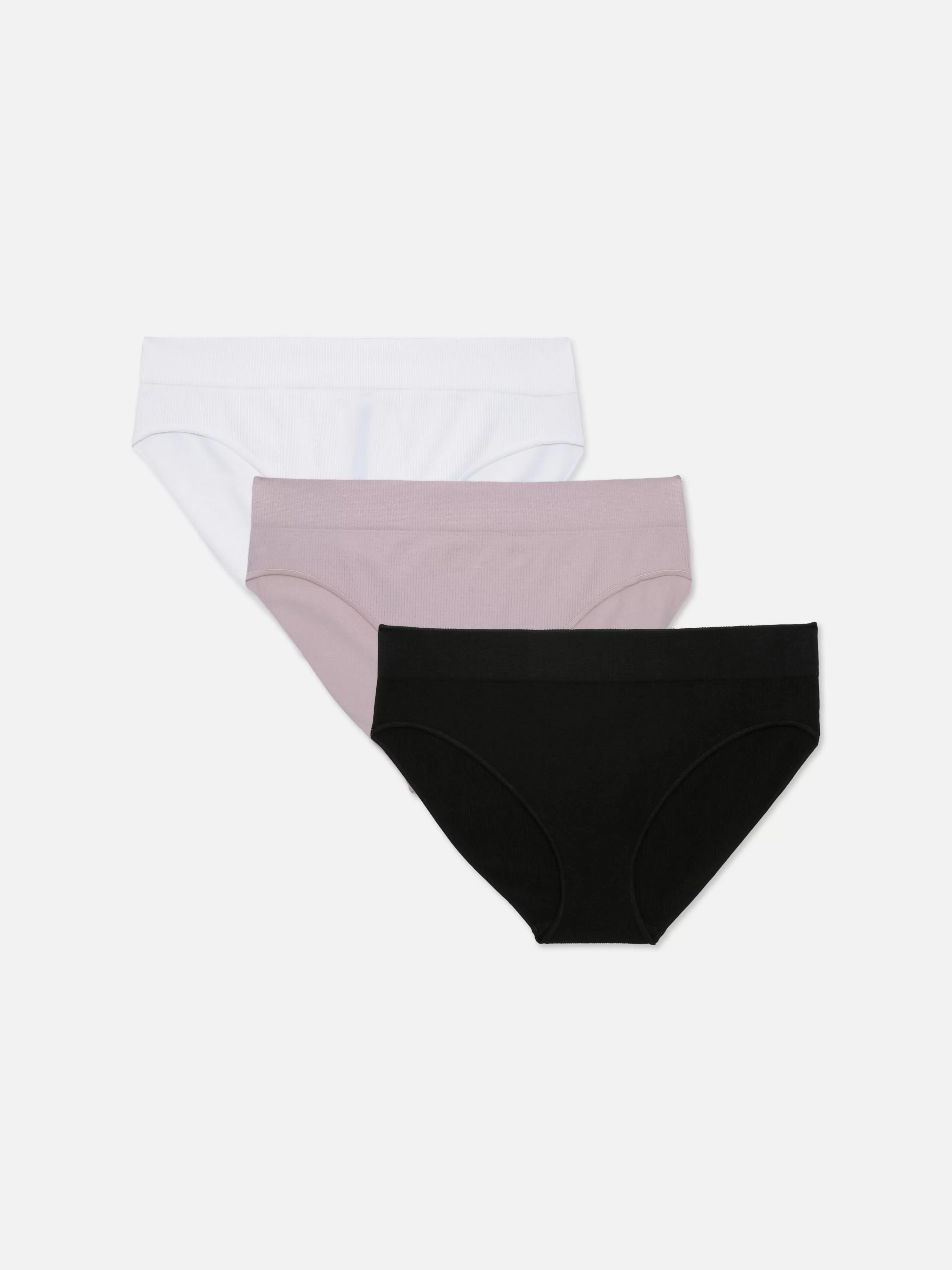 Lot De 3 mini Culottes Taille Large Sans Couture-Primark Store