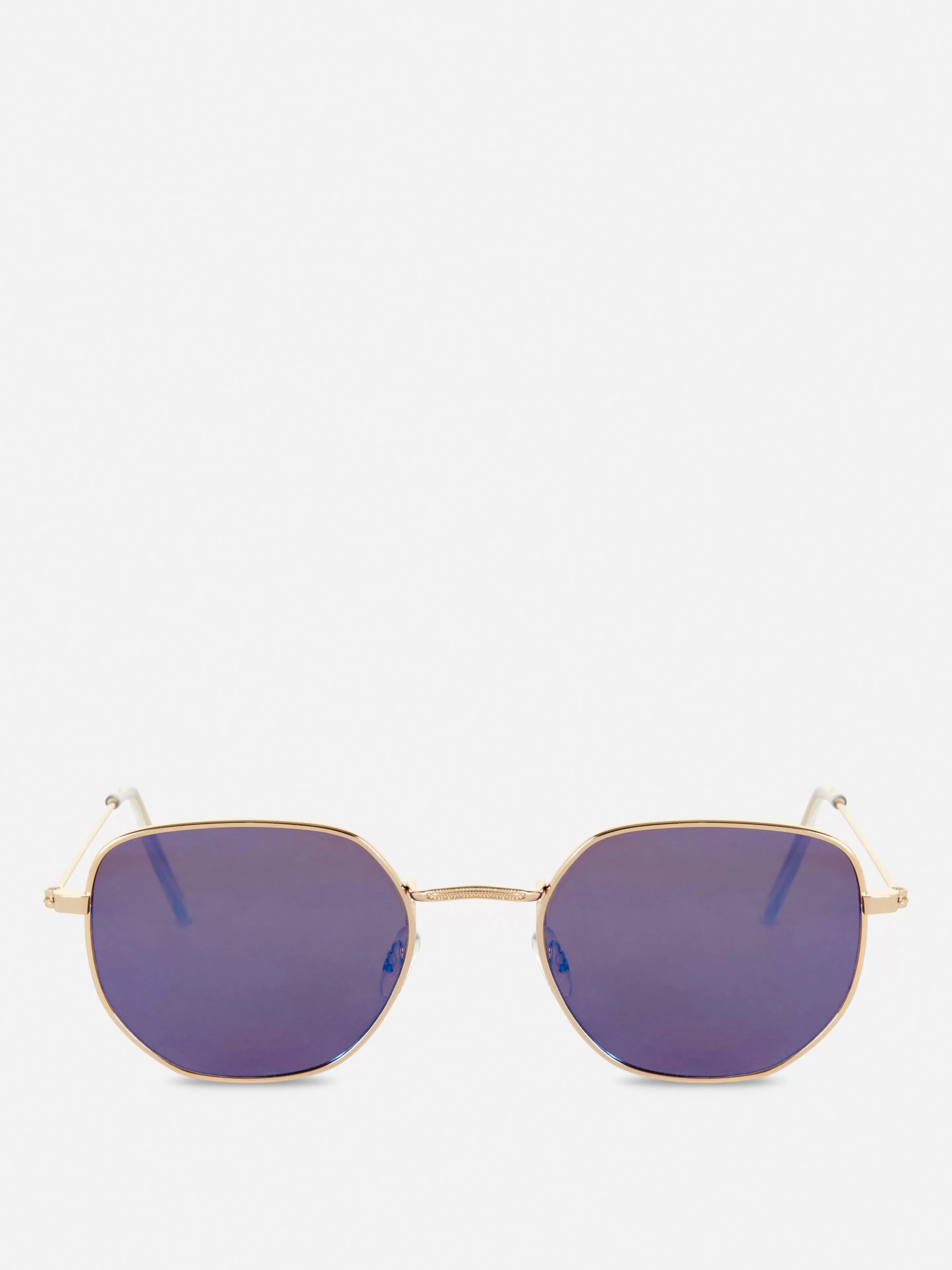 Lunettes De Soleil à Monture Hexagonale En Métal-Primark Best Sale