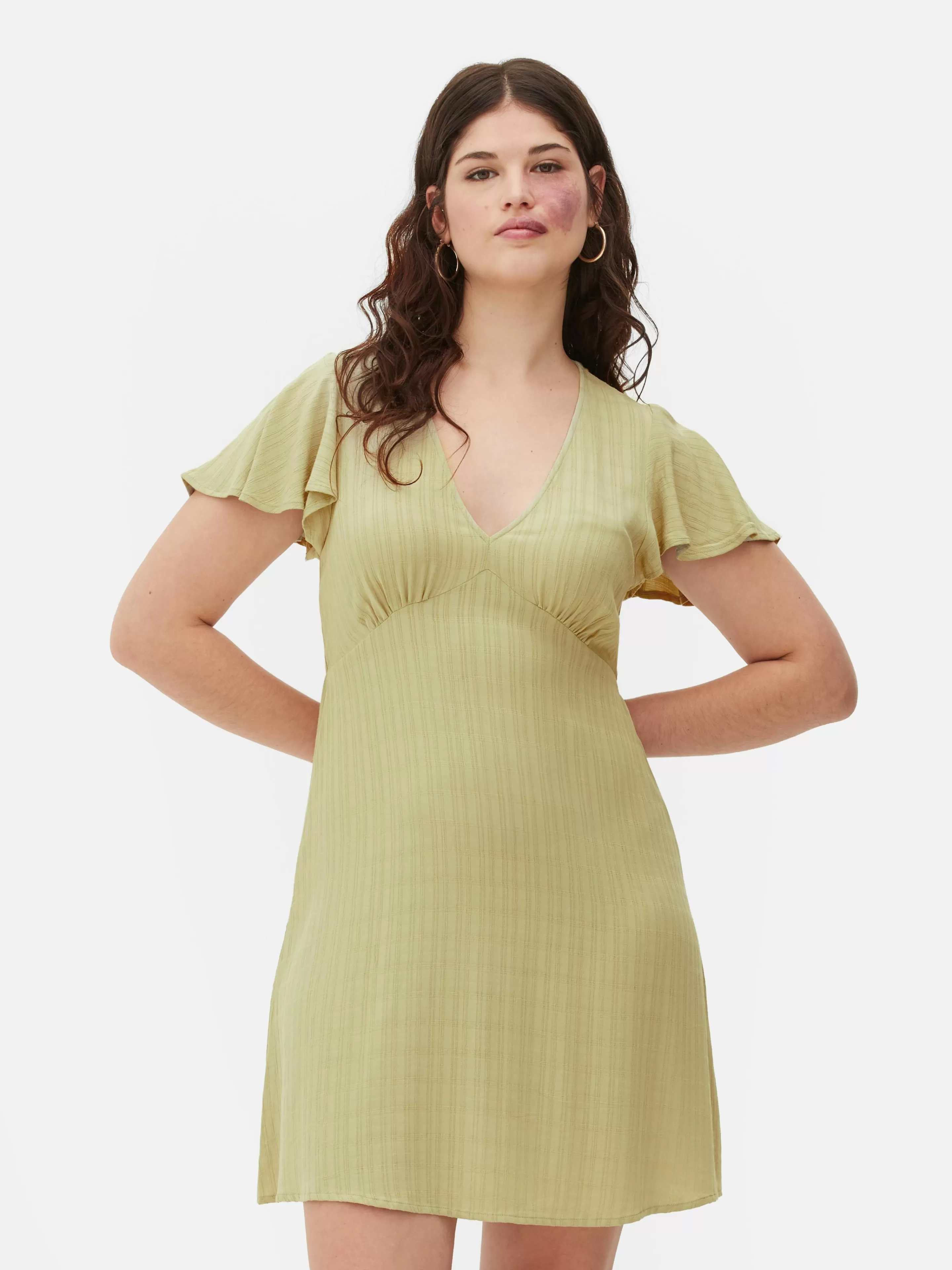 Mini Robe à Manches Courtes-Primark Flash Sale