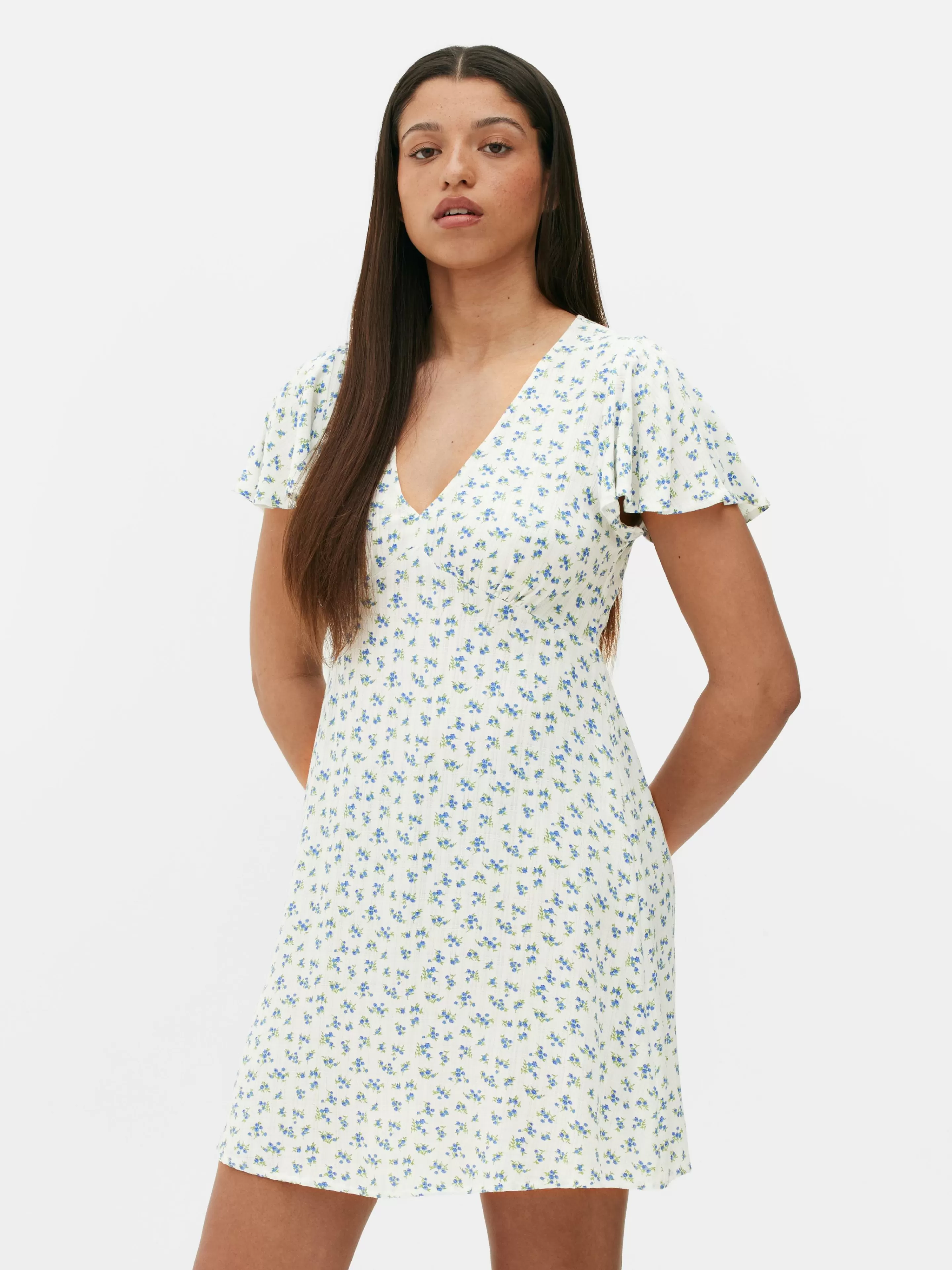 Mini Robe à Manches Courtes-Primark Online