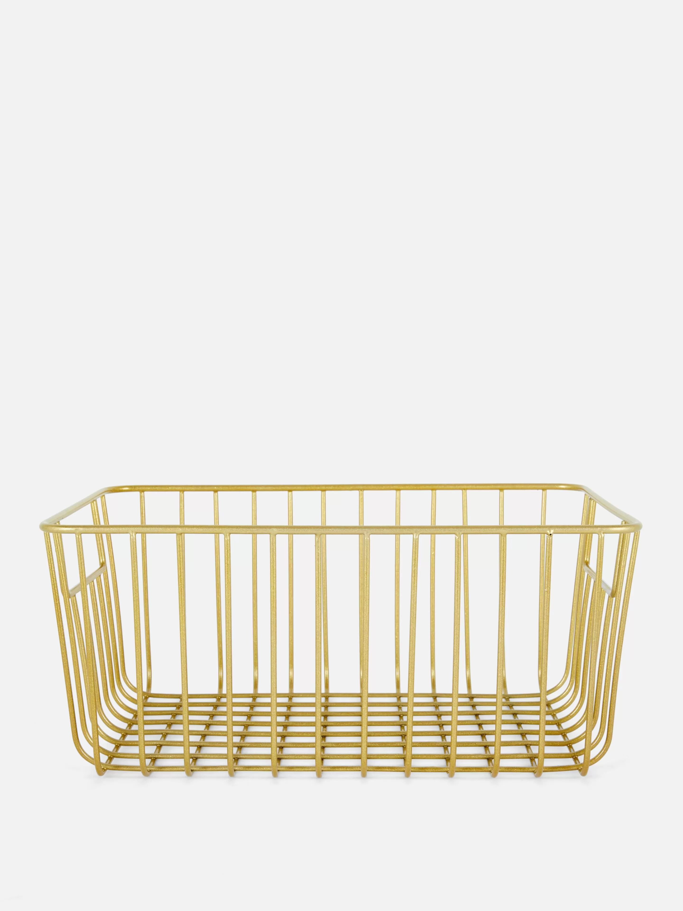Panier De Rangement En Fil Métallisé-Primark Cheap