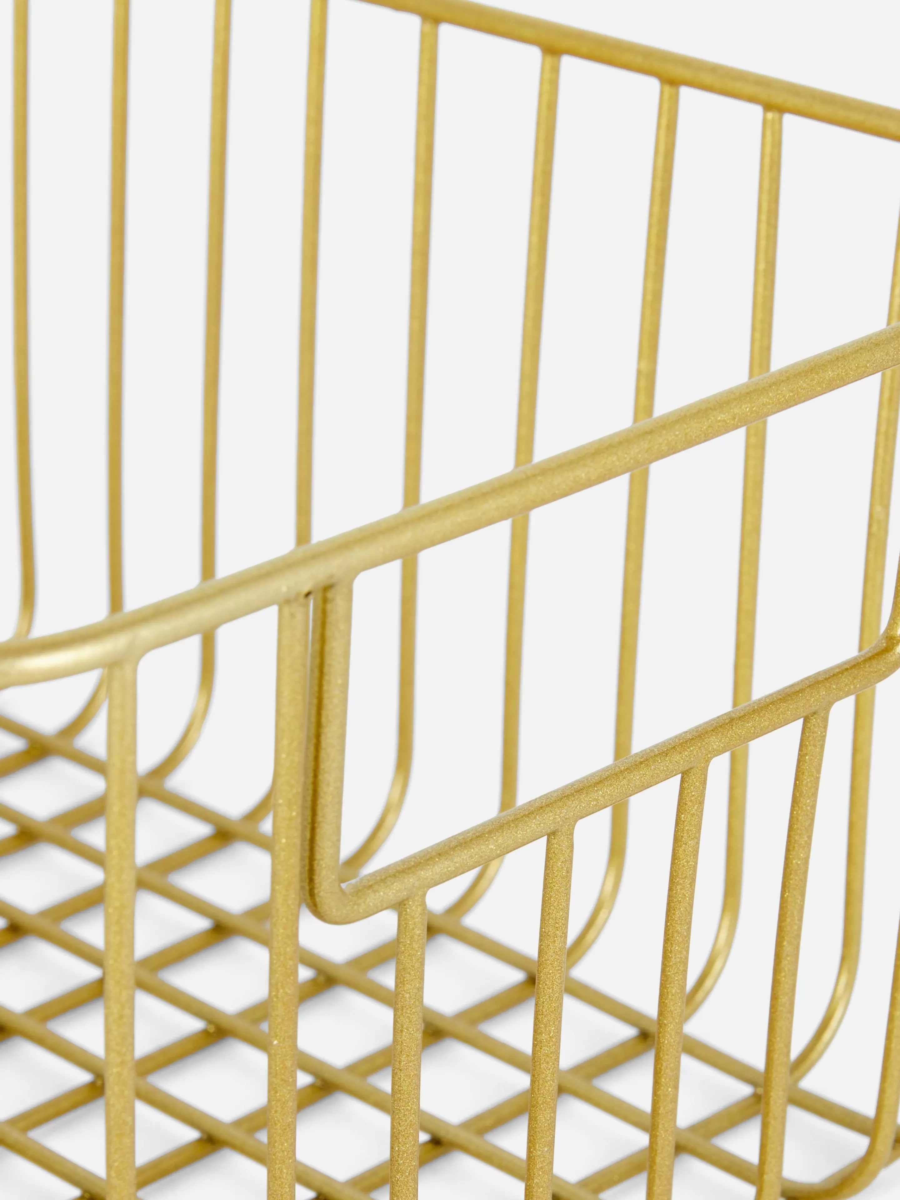 Panier De Rangement En Fil Métallisé-Primark Cheap