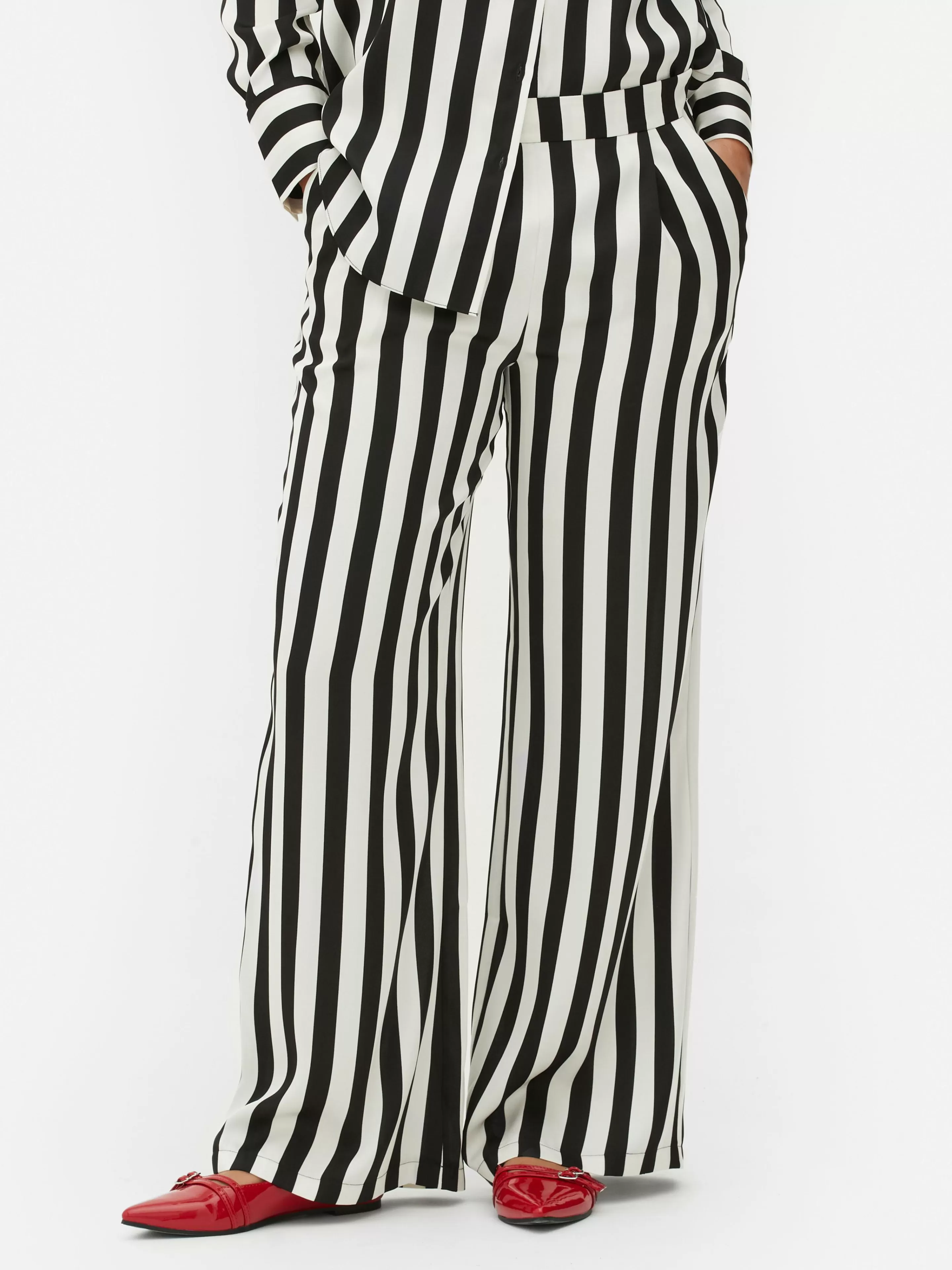 Pantalon à Rayures Beetlejuice X Colleen Atwood-Primark Store