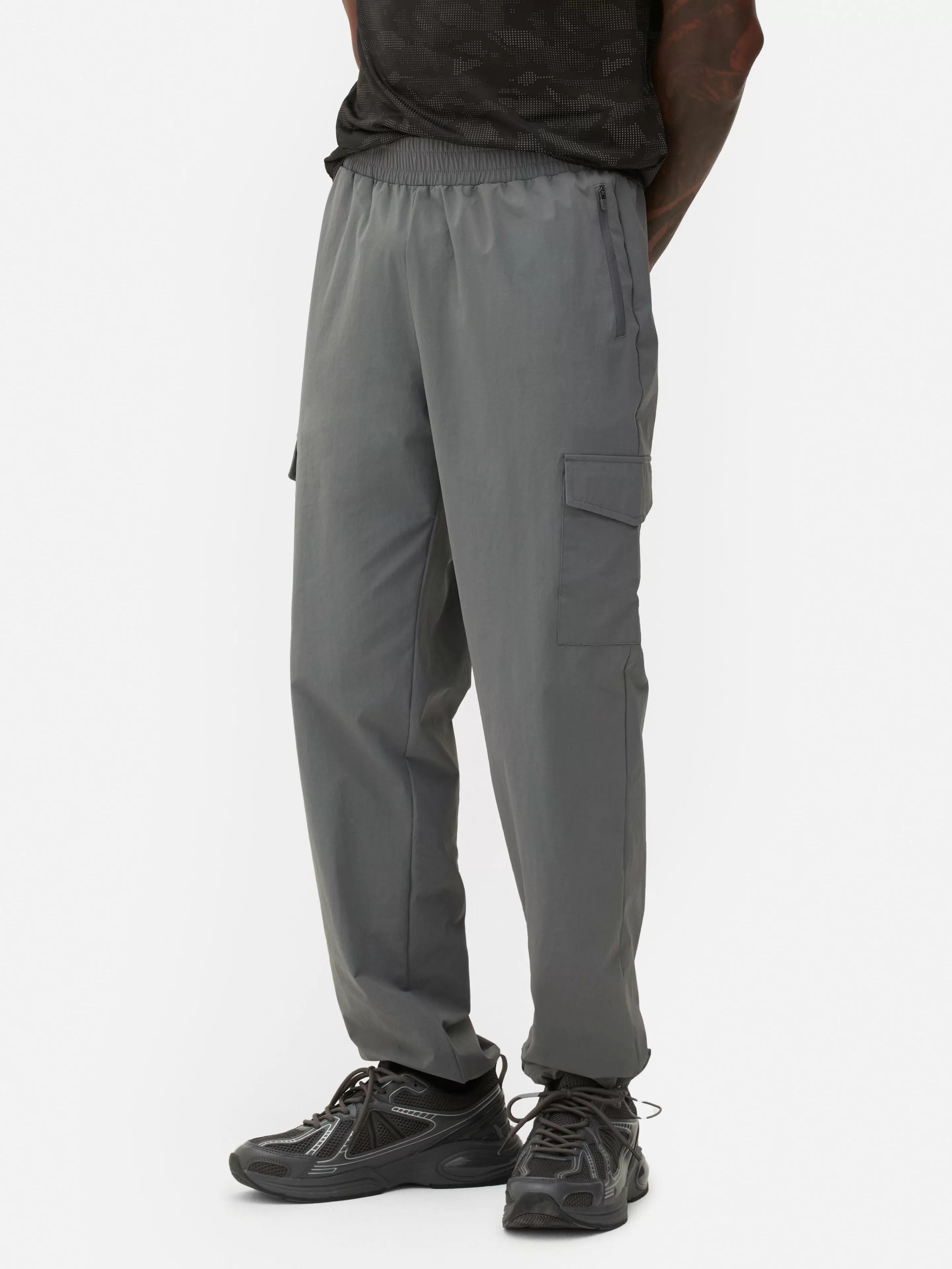 Pantalon Cargo Resserré Aux Chevilles Avec Bloque-cordon-Primark Fashion