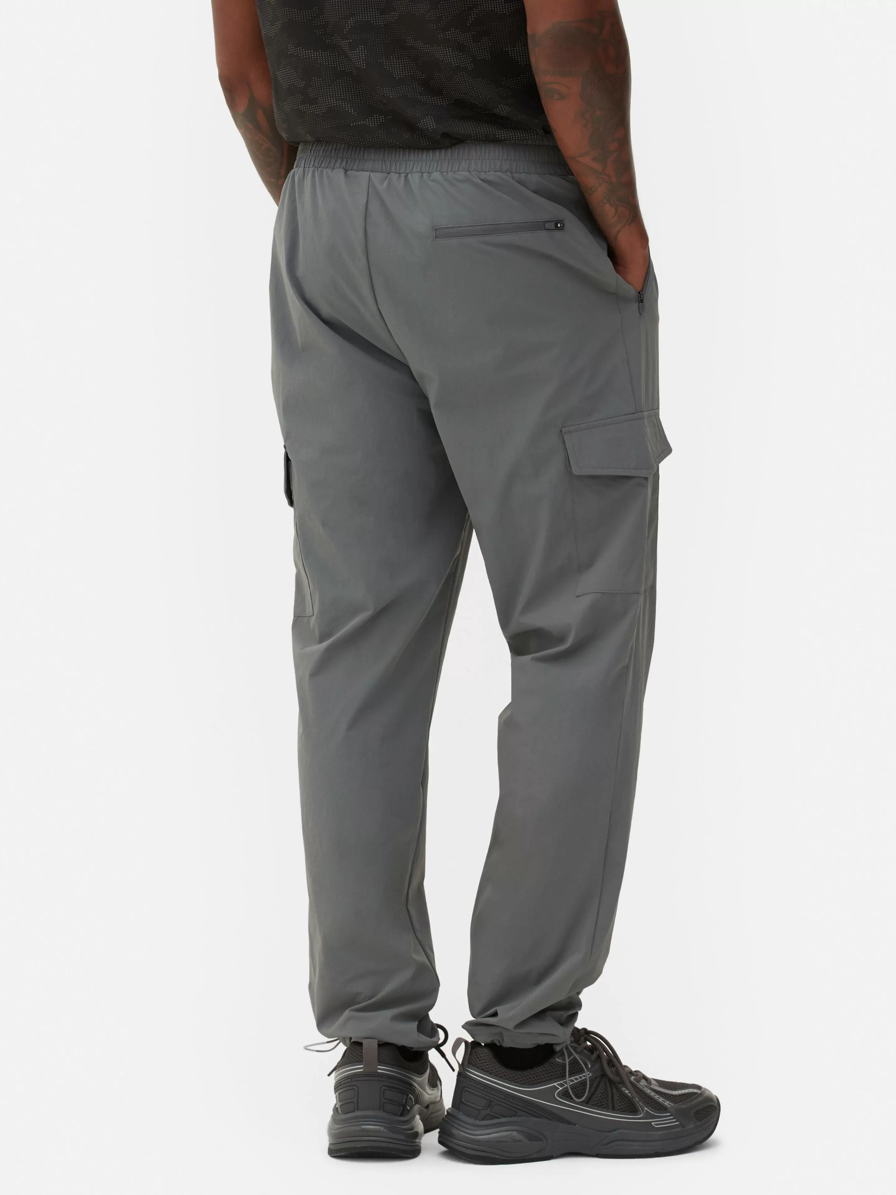 Pantalon Cargo Resserré Aux Chevilles Avec Bloque-cordon-Primark Fashion