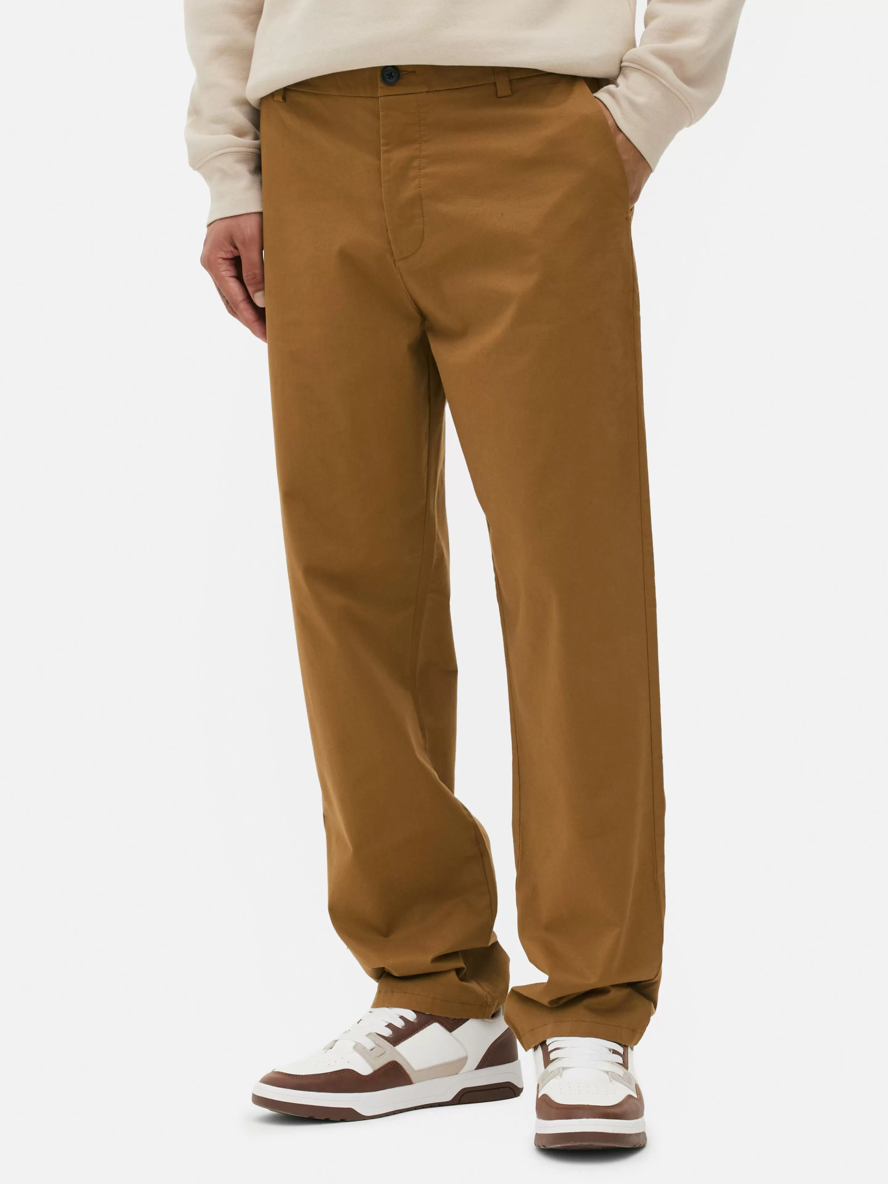 Pantalon Chino Coupe Droite-Primark Cheap