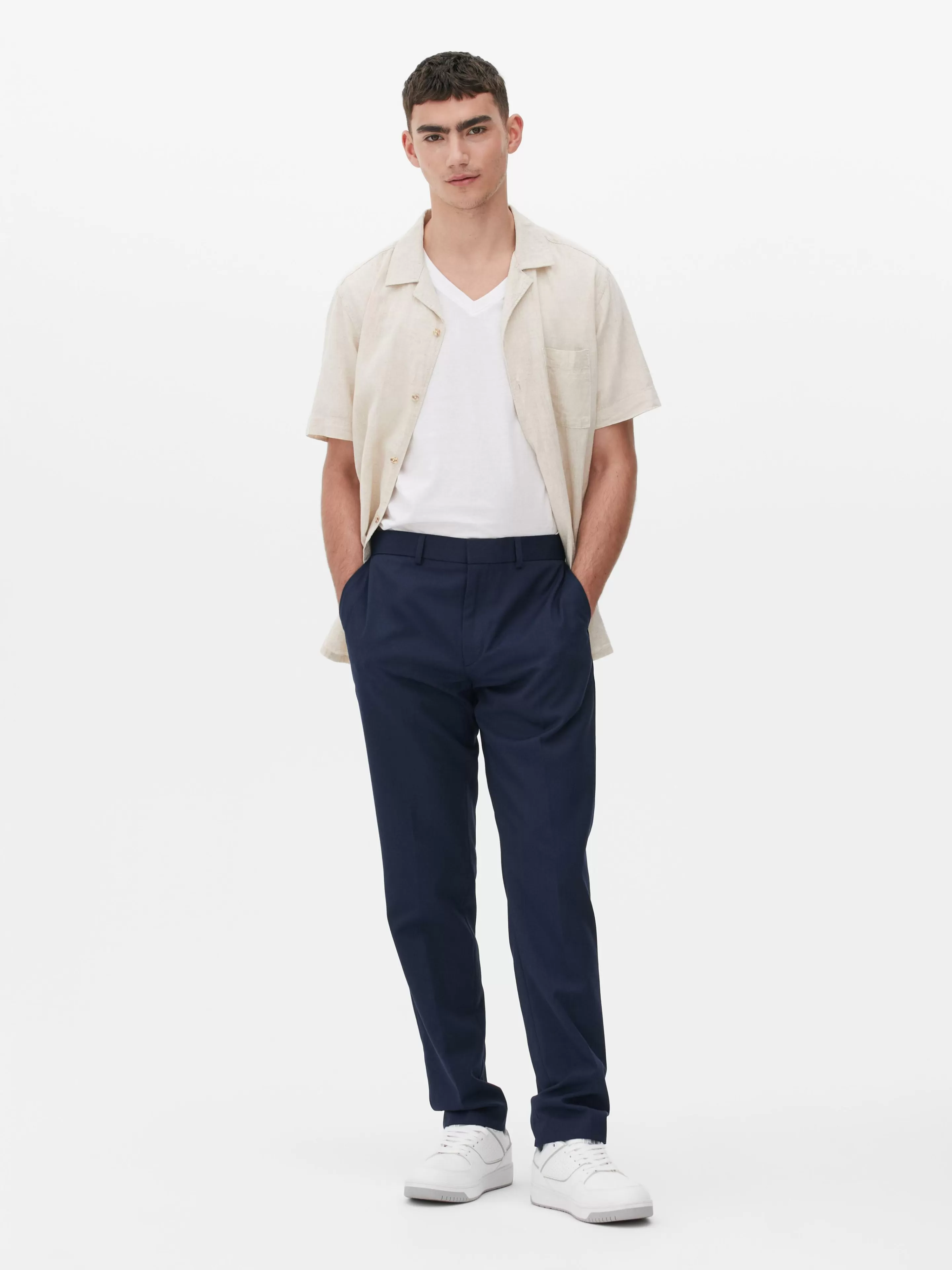 Pantalon Habillé En Sergé-Primark Sale