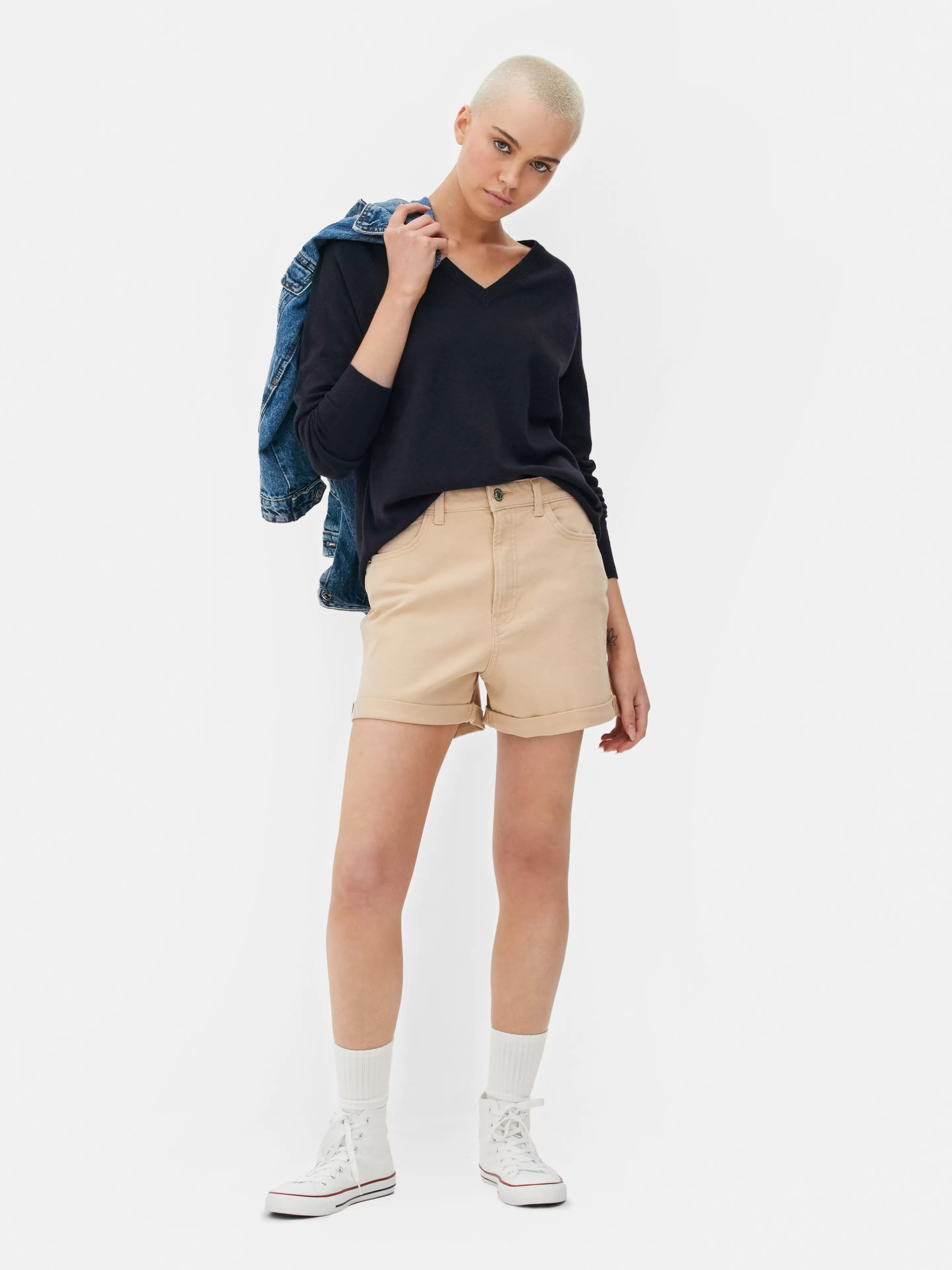 Pull à Col En V Essential-Primark Online