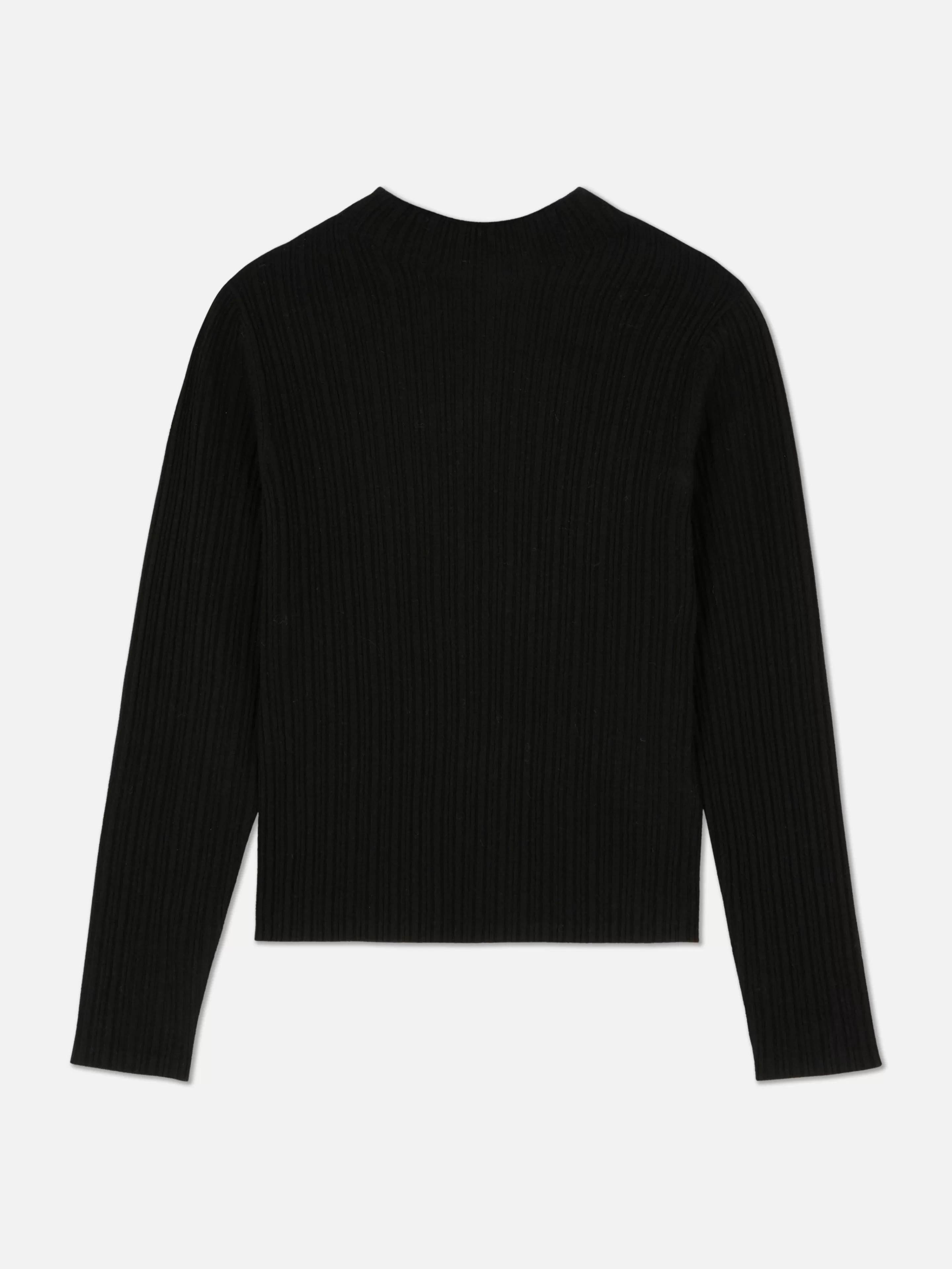 Pull à Col Ras Du Cou Côtelé-Primark Cheap
