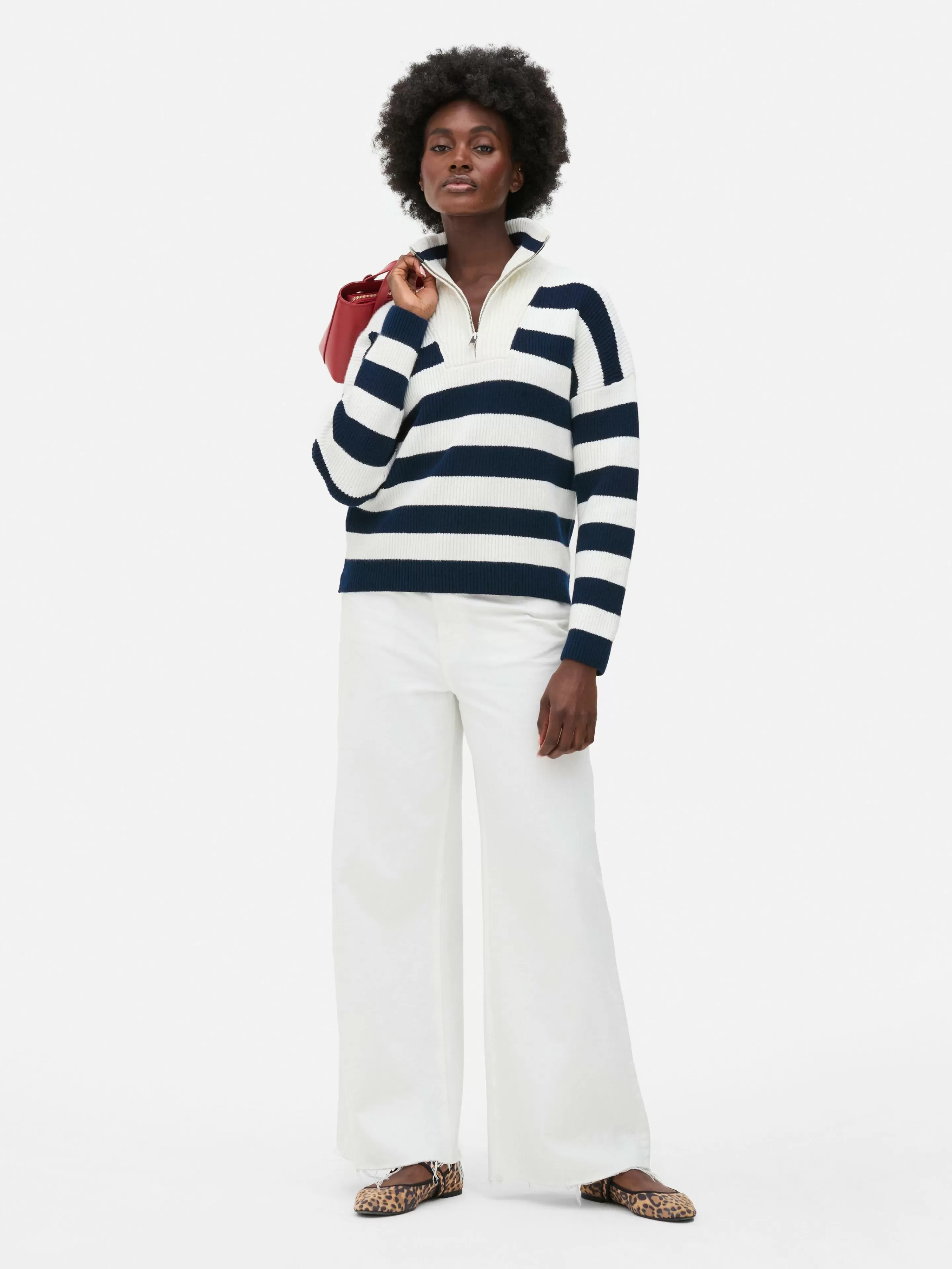 Pull Tricoté à Encolure Zippée-Primark Best