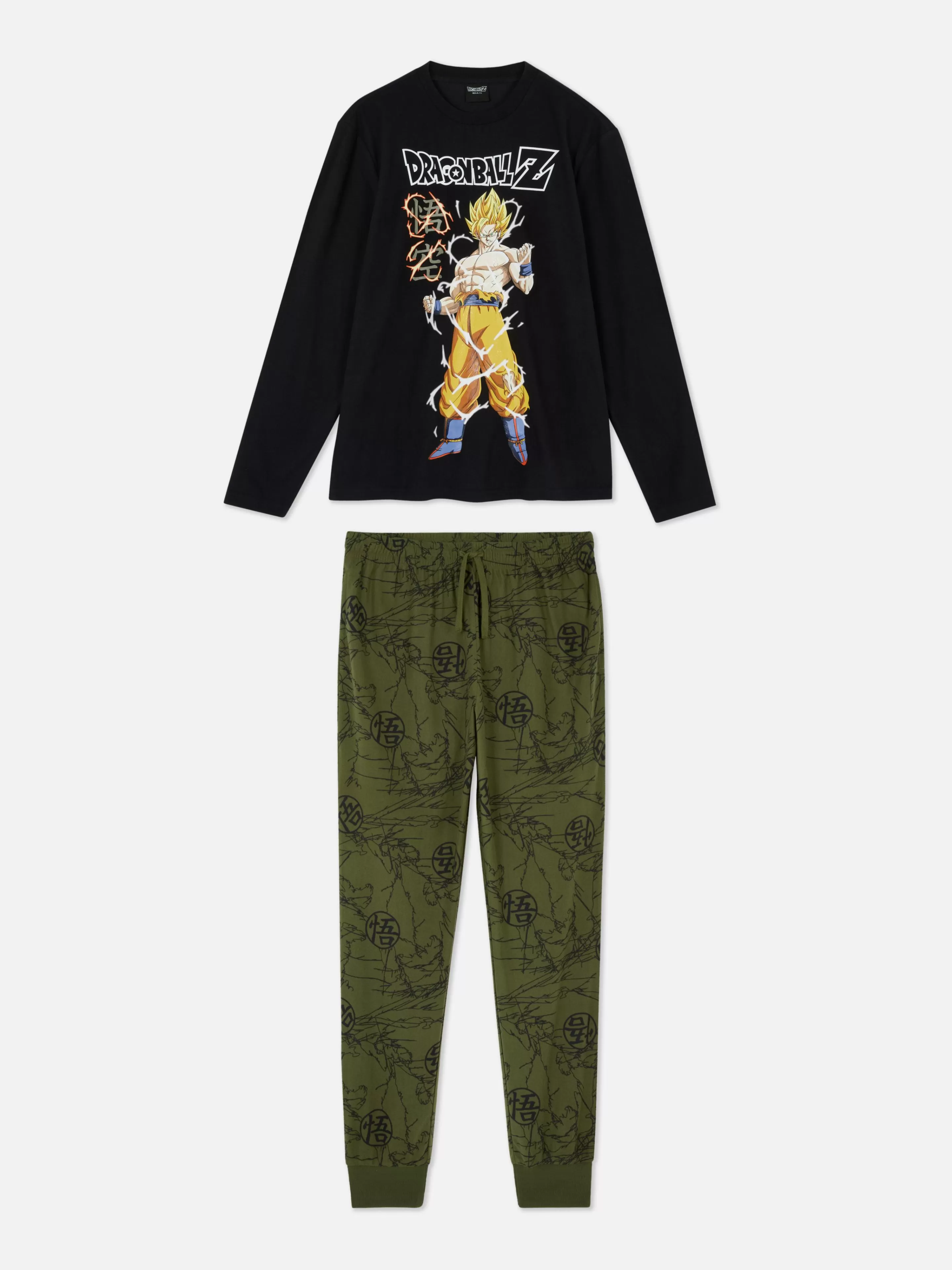 Pyjama Dragon Ball Z Super Saiyan Goku-Primark New