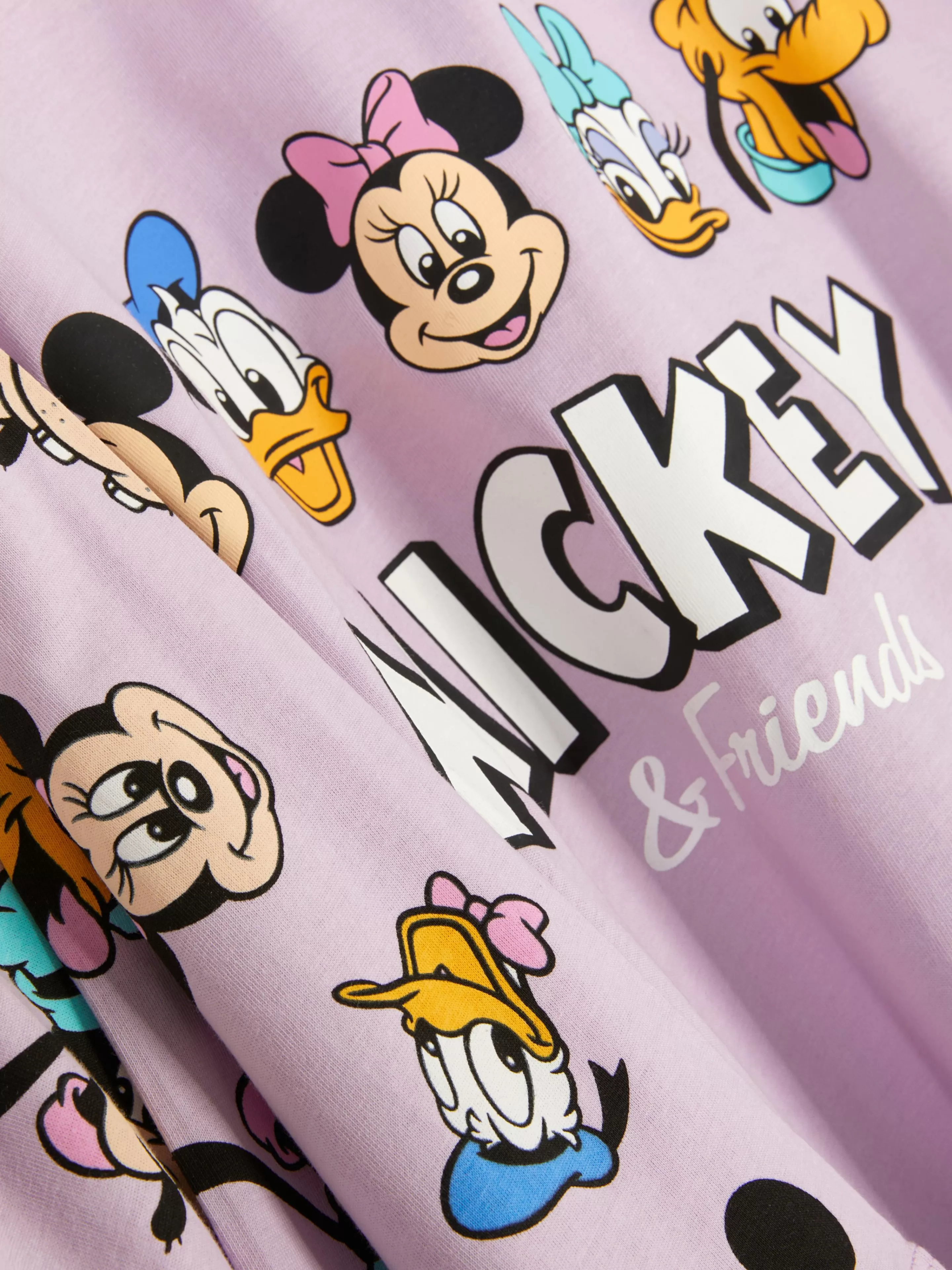 Pyjama Short Et T-shirt Disney Mickey Mouse Et Ses Amis-Primark Hot